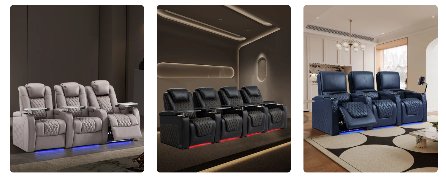 Weilianda Home Theater Seating Upgraded: Luxury, Astronaut, Chic & Vanguard Series Compared