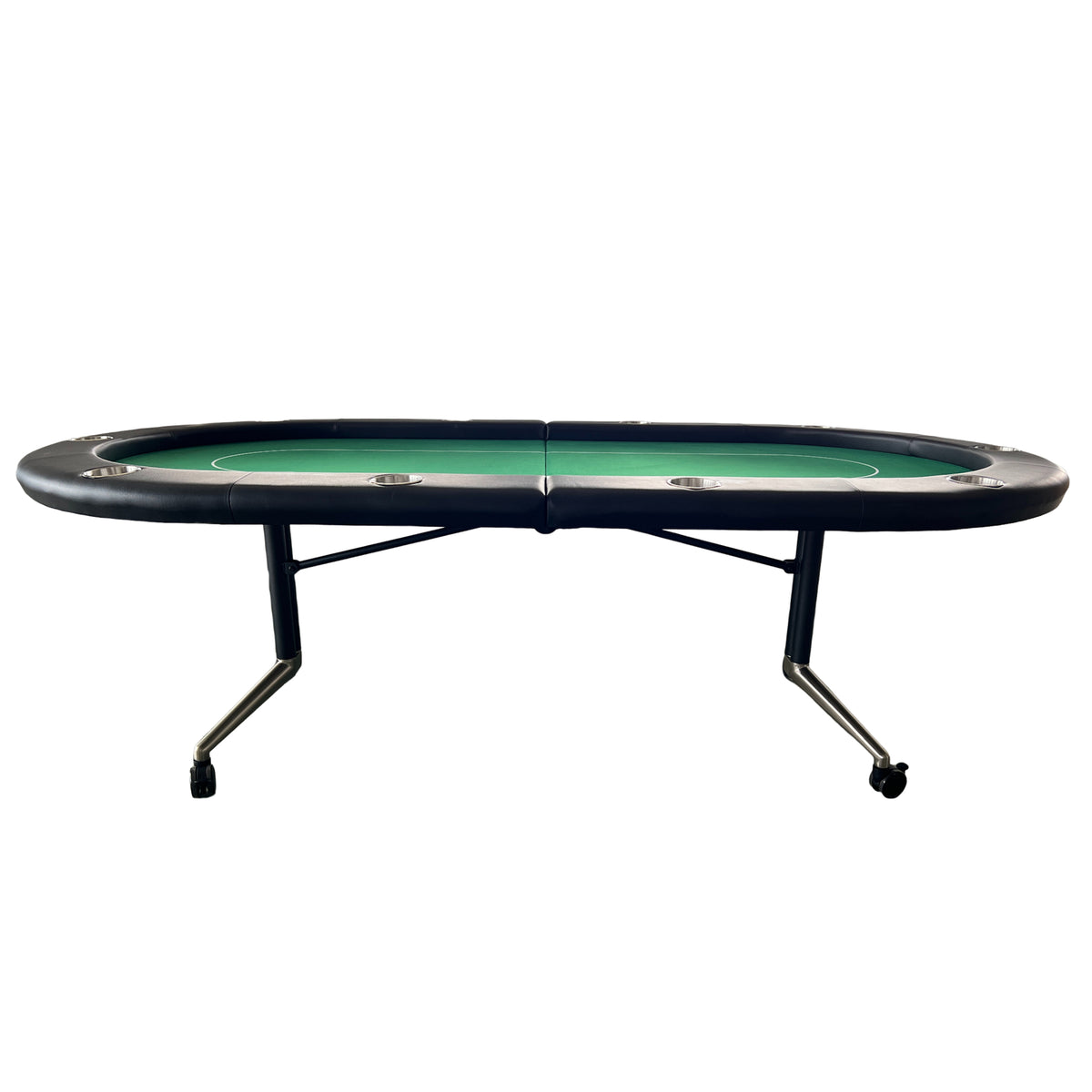 INO Design 94" Fodable Poker Table for 10 players, Green
