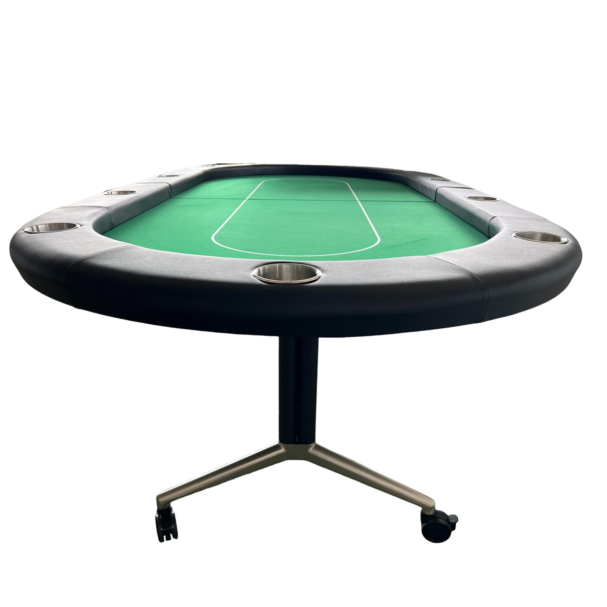 INO Design 94" Fodable Poker Table for 10 players, Green