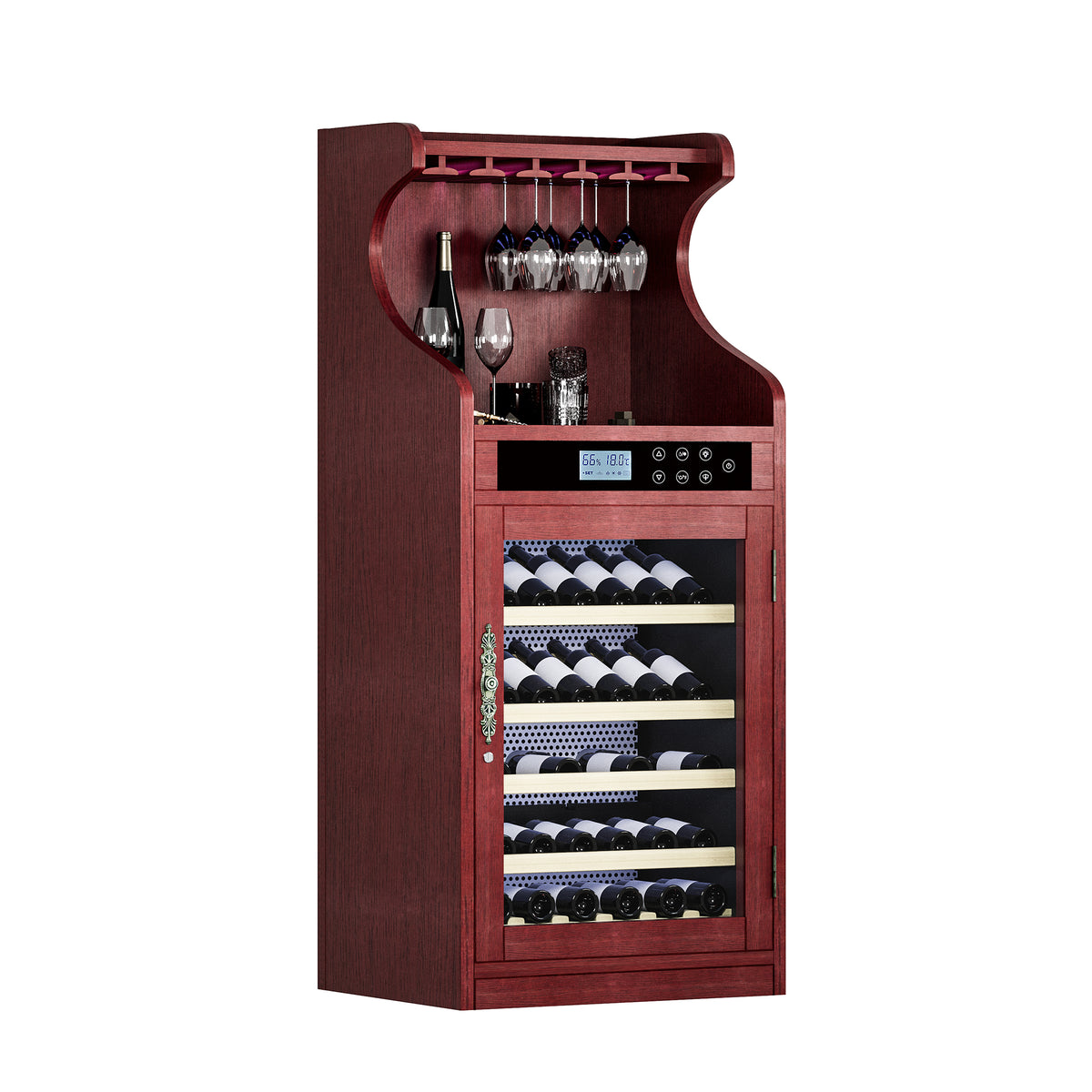 Connoisseur Wine Cooler Cabinet with 50–70% Humidity Control & Low-Noise Operation
