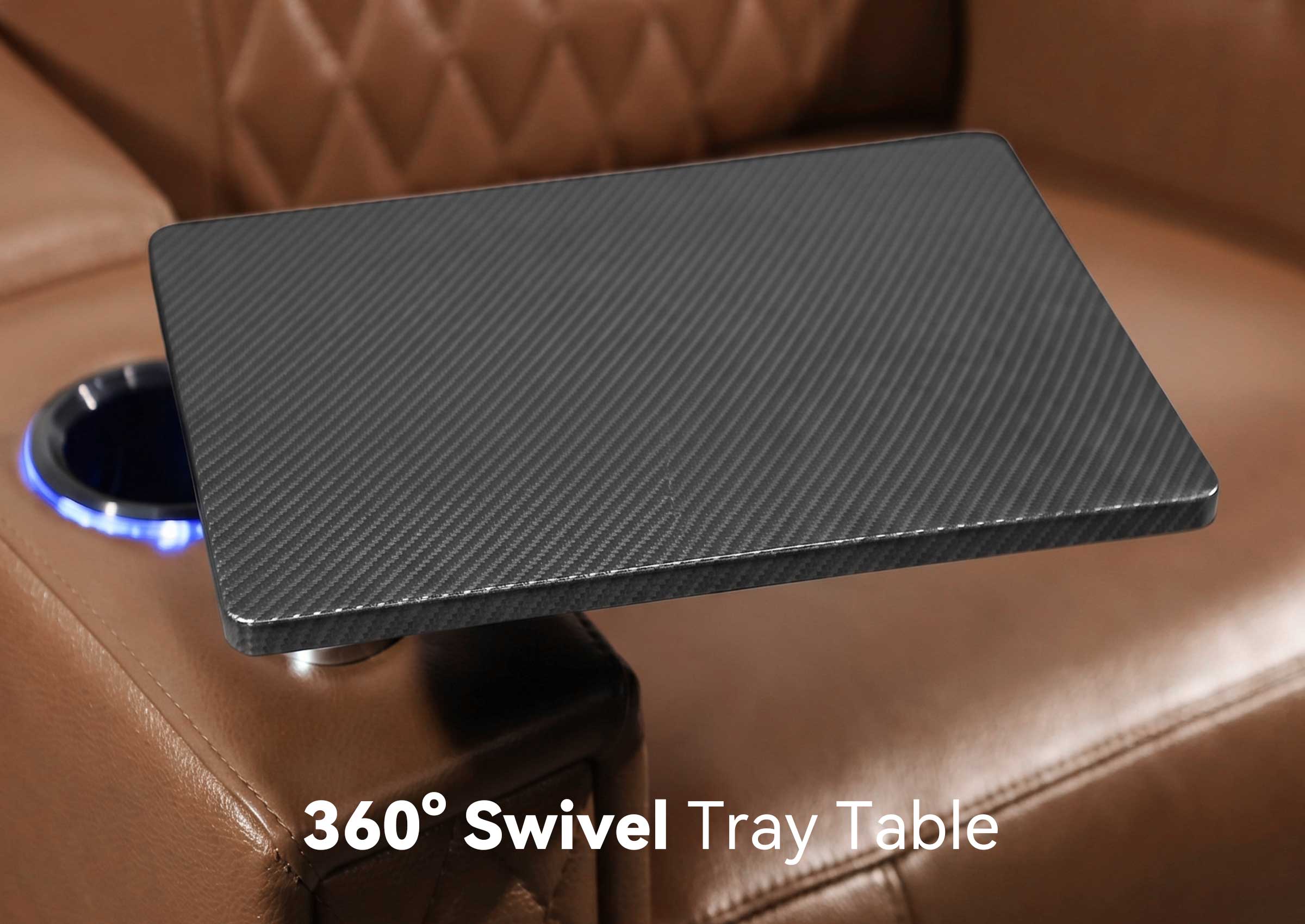 Weilianda RegalNex Series Custom Low-Profile Home Theater Seat | Wall Hugger Recliner