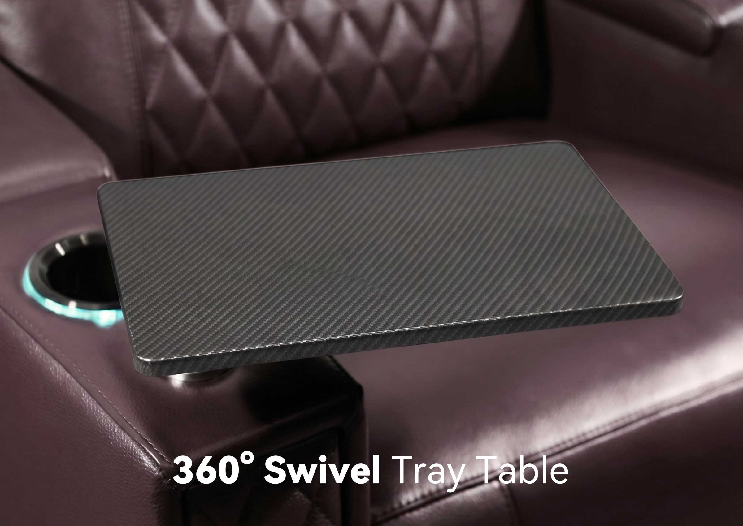 Weilianda RegalNex Series Custom Low-Profile Home Theater Seat | Wall Hugger Recliner