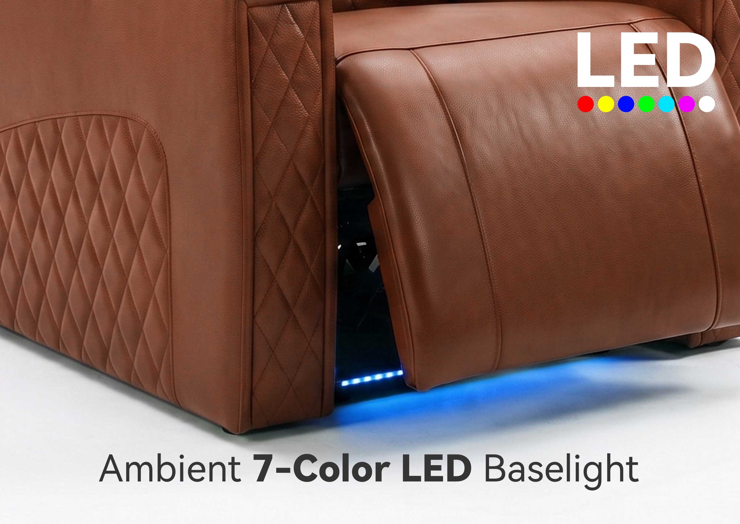 Weilianda RegalNex Series Custom Low-Profile Home Theater Seat | Wall Hugger Recliner