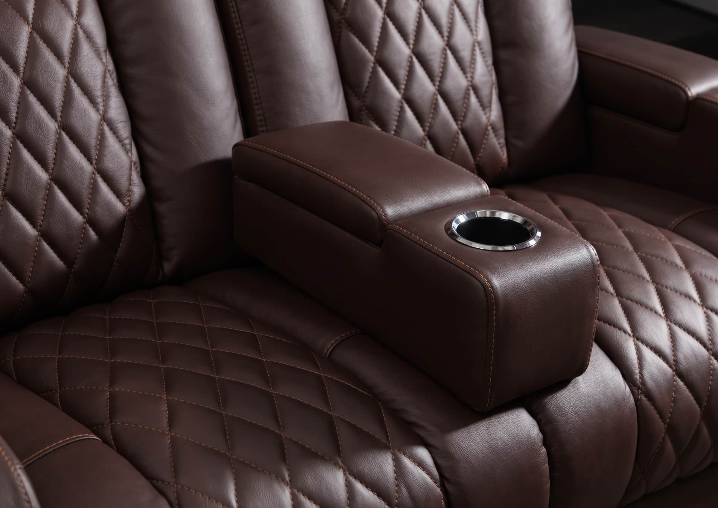 Custom Armrest Insert for Theater Recliner | Center Cup Holder Insert