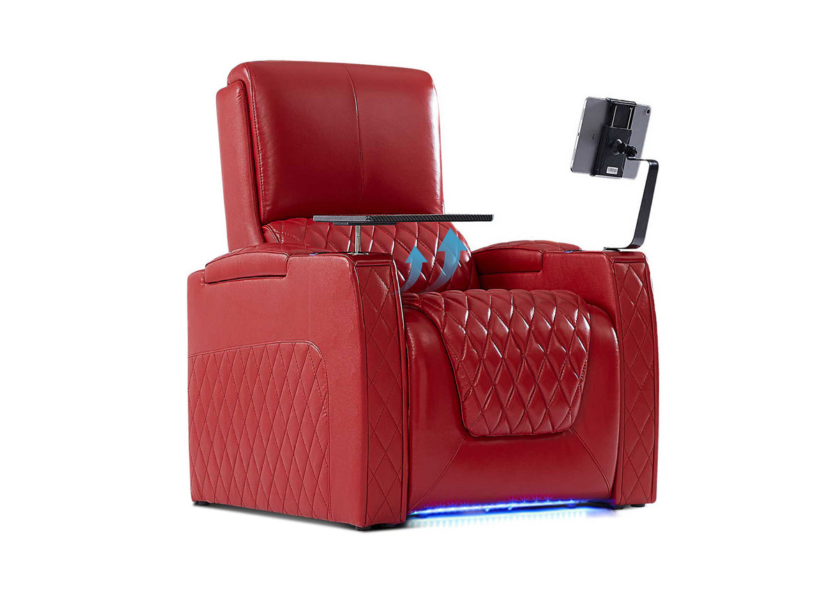 Weilianda AstroUltra Lumbar Series Single Zero Gravity Recliner with Power Lumbar Support