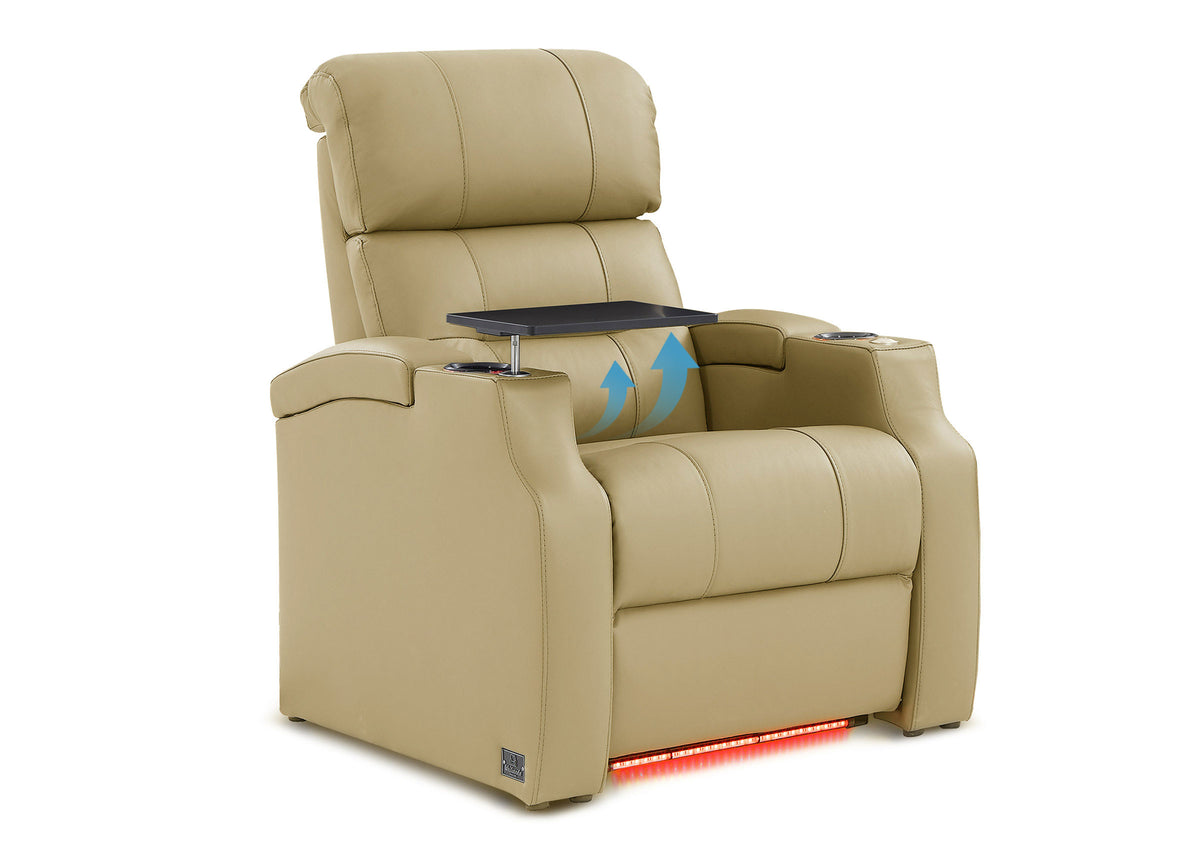 Weilianda Vanguard Lumbar Series Single Power Recliner with Built-In Lumbar Support