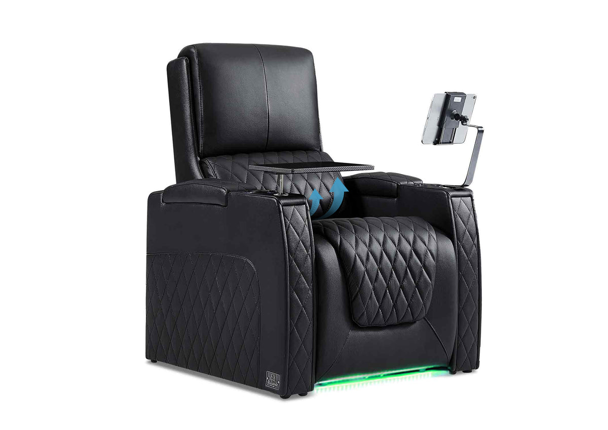 Weilianda AstroUltra Lumbar Series Single Zero Gravity Recliner with Power Lumbar Support
