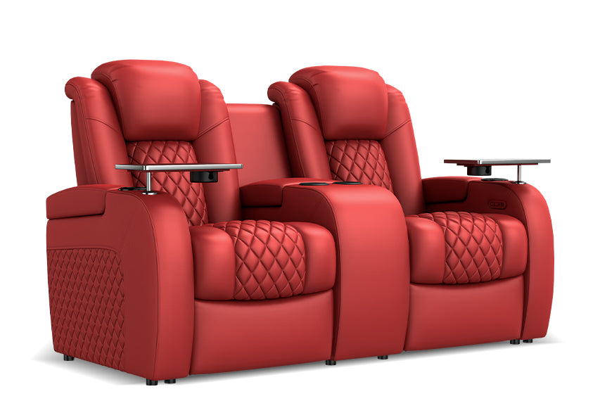 Weilianda Luxury Series Home Theater Seating with Center Storage Console