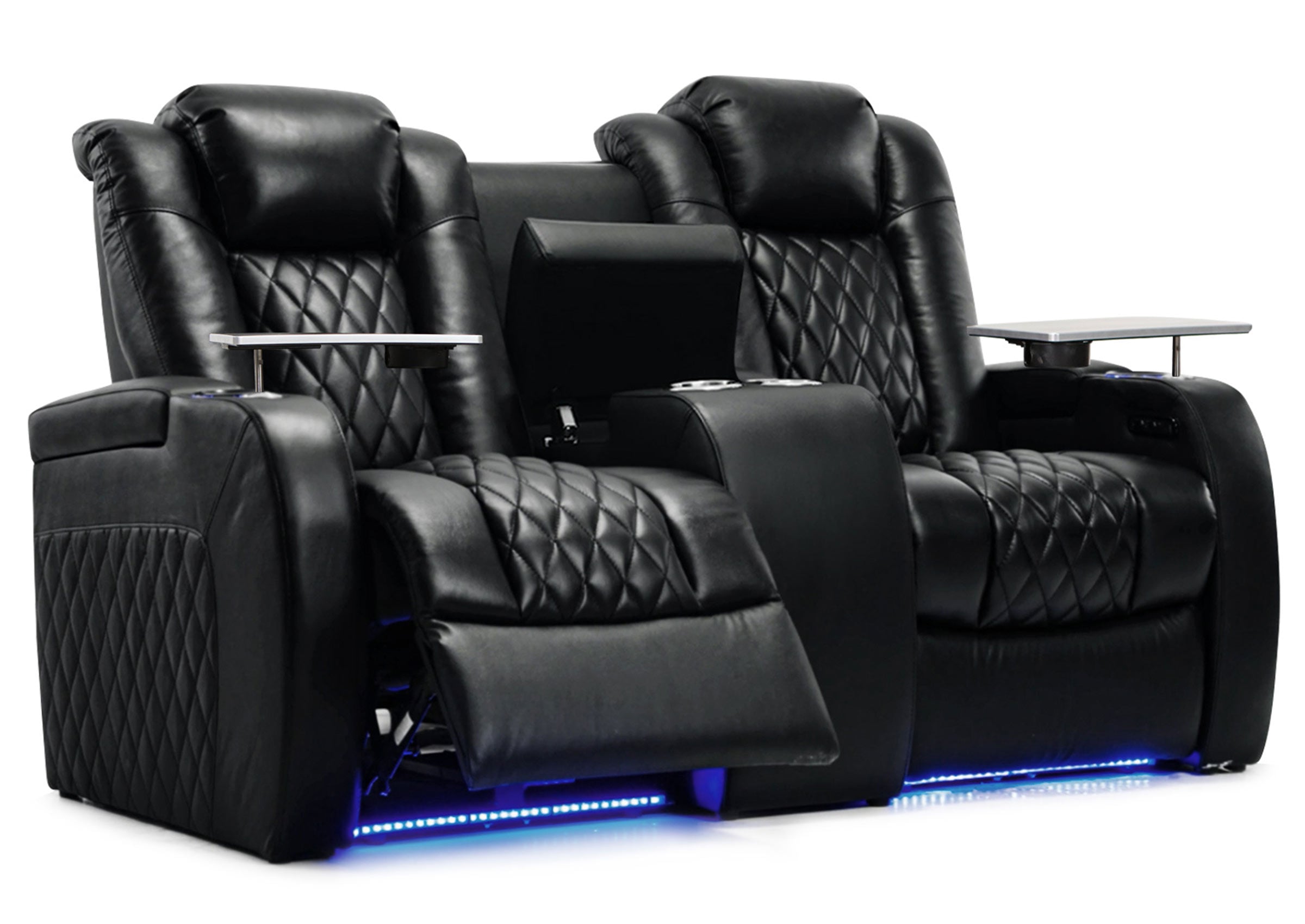 Weilianda Luxury Series Home Theater Seating with Center Storage Console