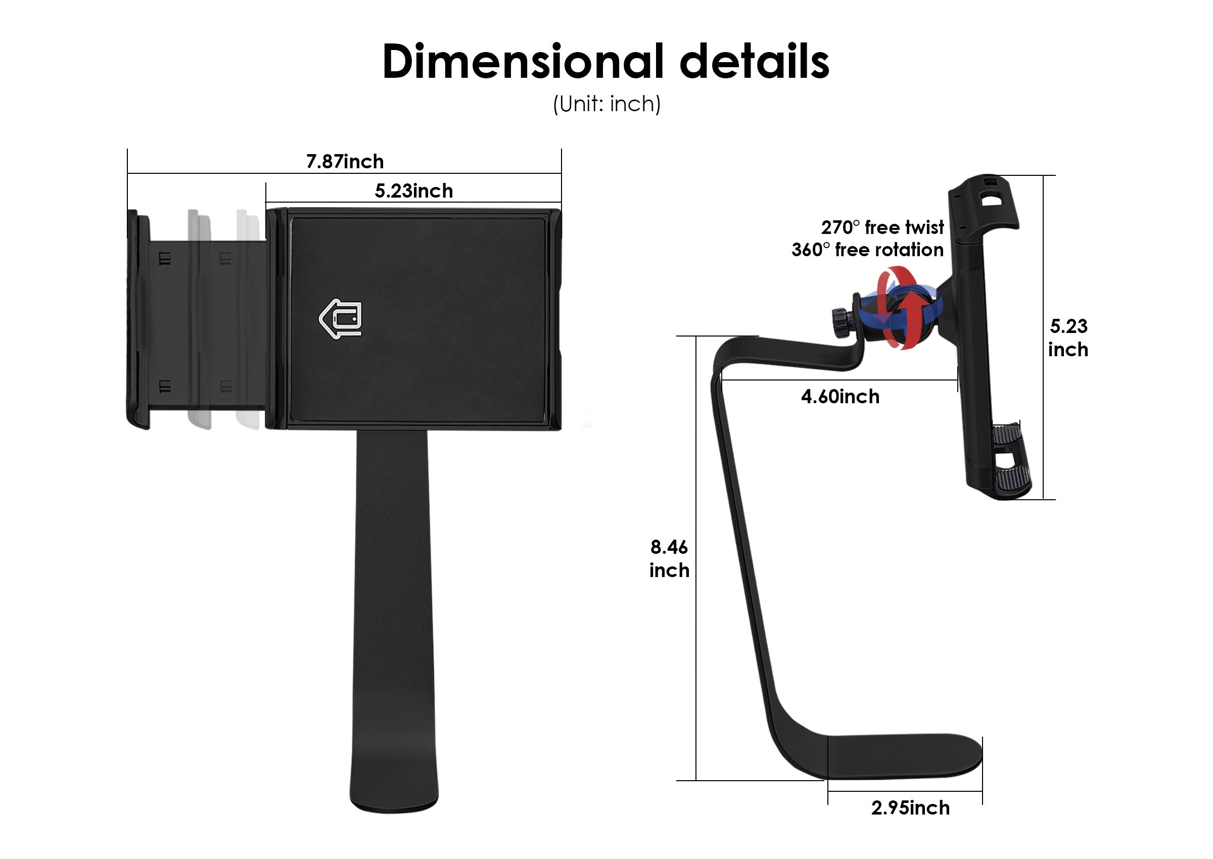 Weilianda Home Theater Tablet & Phone Holder | Adjustable Mount for Flexible Viewing