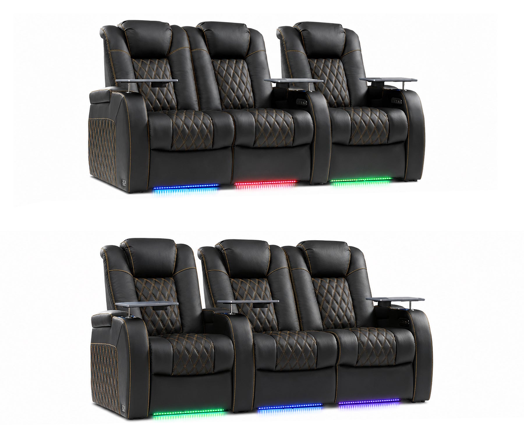 Weilianda Custom Fortlux XL Massage series Home Theater Seats