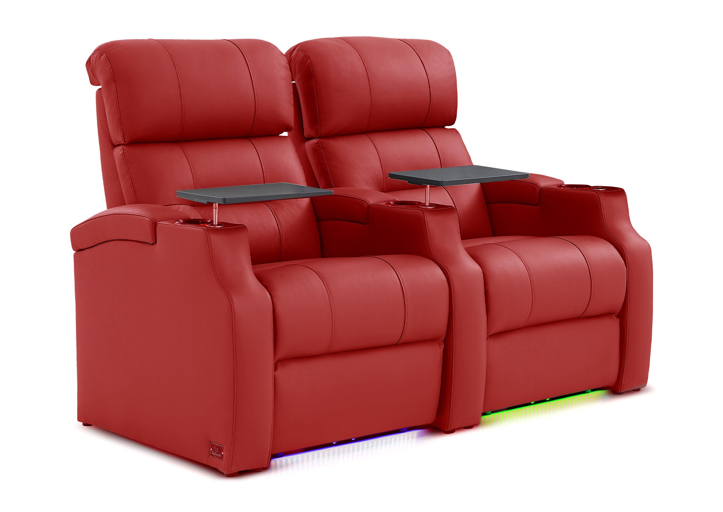 Weilianda Vanguard Power Reclining Loveseat Movie Theater Couch