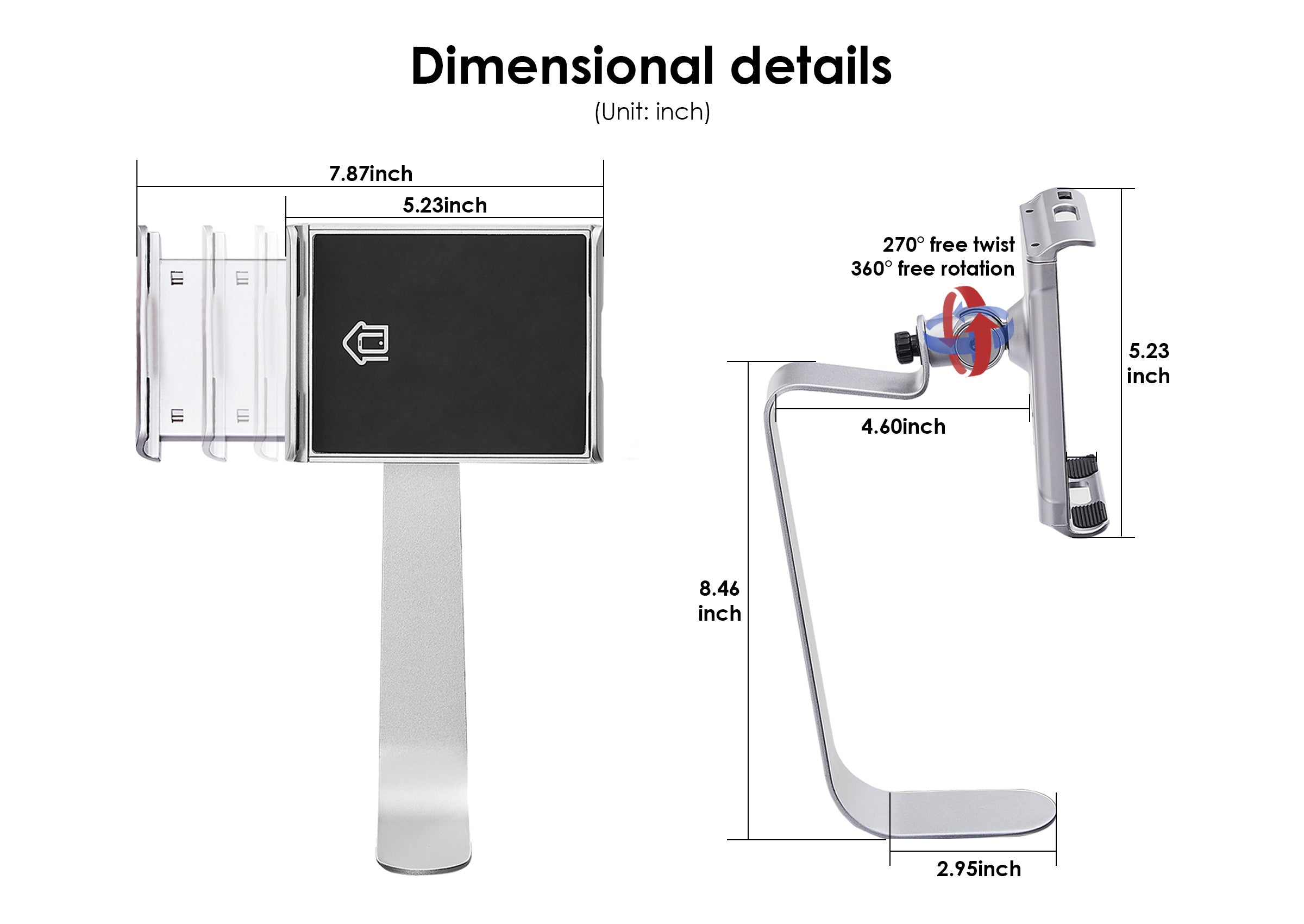 Weilianda Home Theater Tablet & Phone Holder | Adjustable Mount for Flexible Viewing
