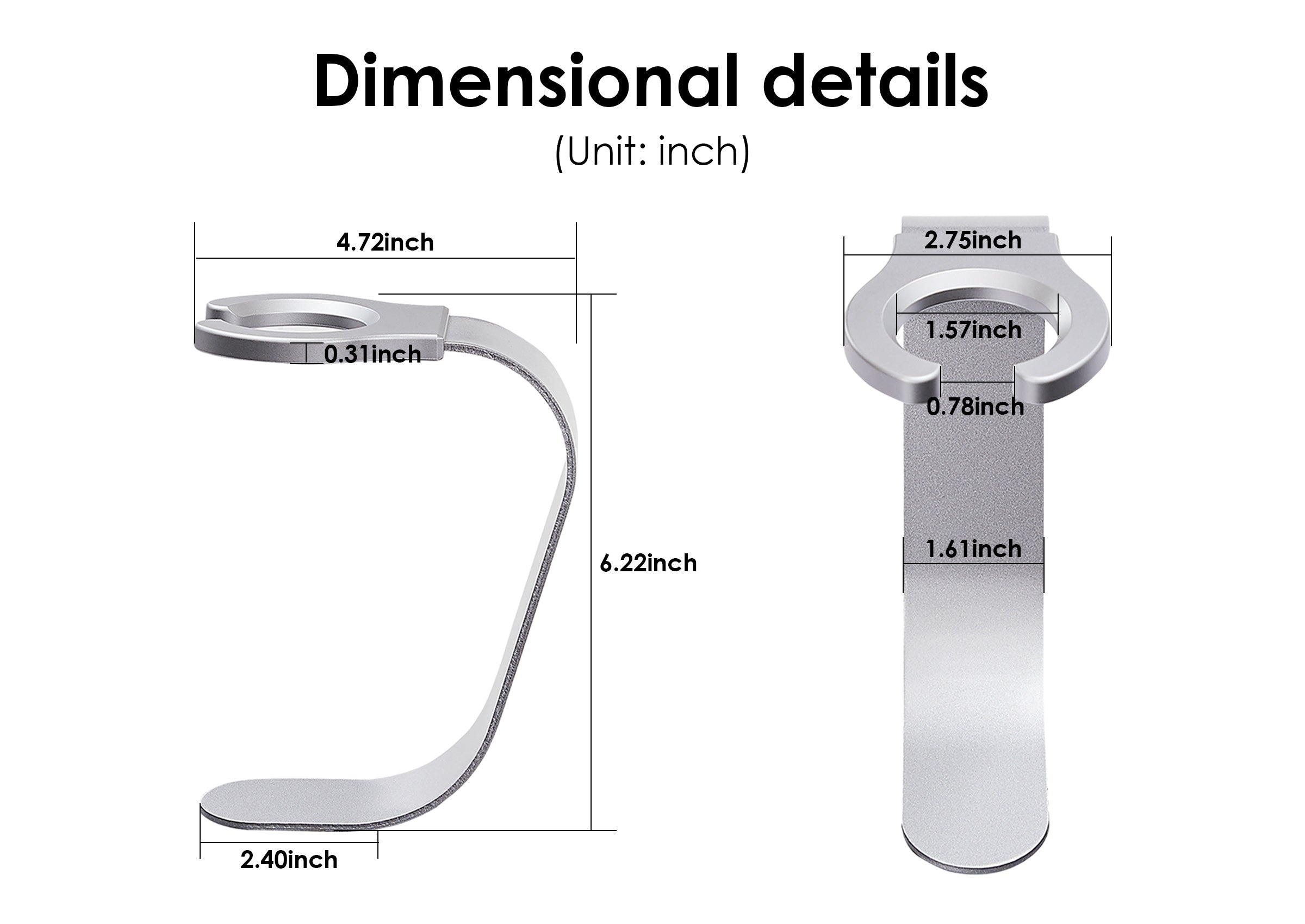 Weilianda Adjustable Wine Glass Holder for Home Theater Seating | Spill-Resistant & Secure Mount