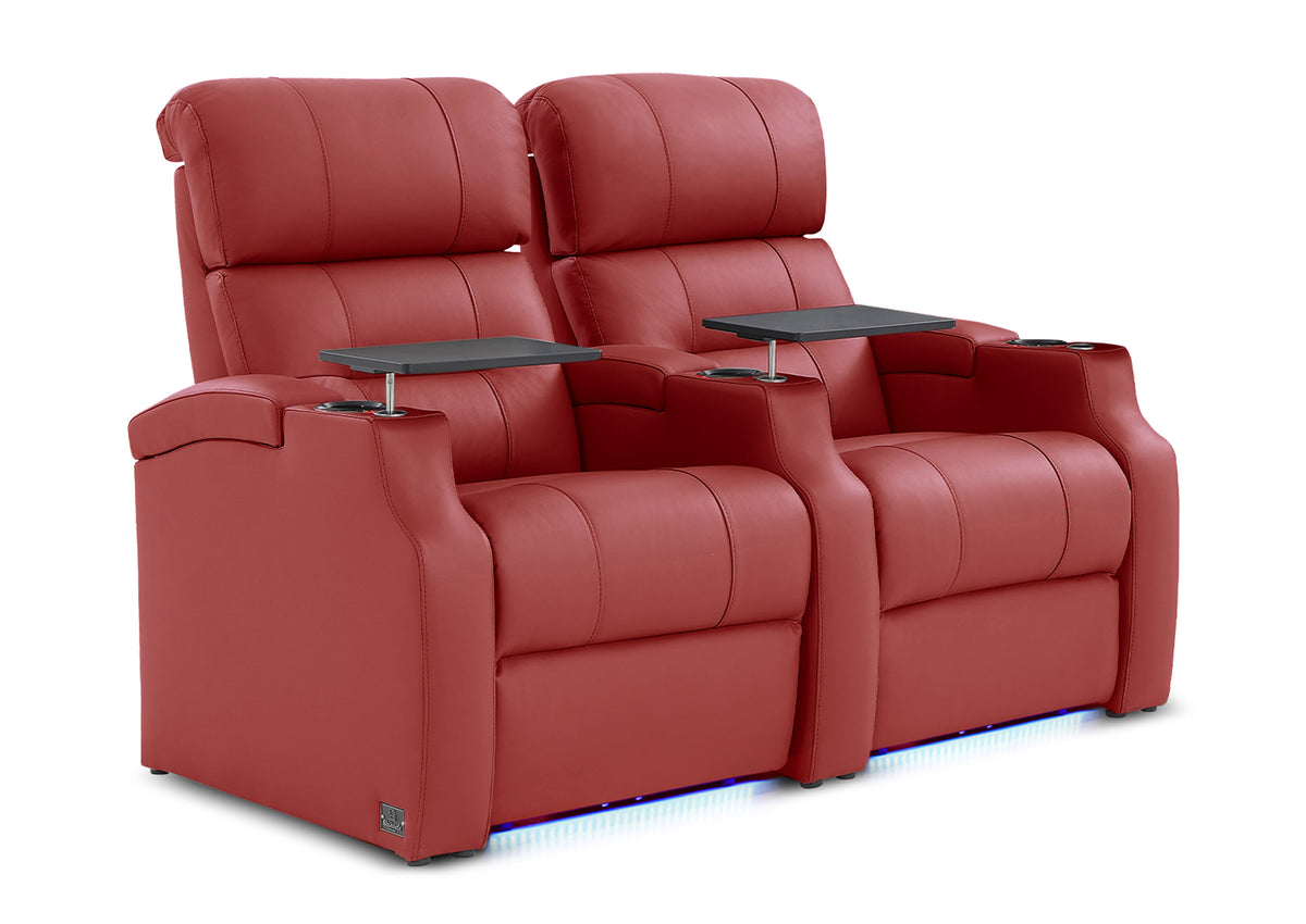 Weilianda Vanguard Power Reclining Loveseat Movie Theater Couch