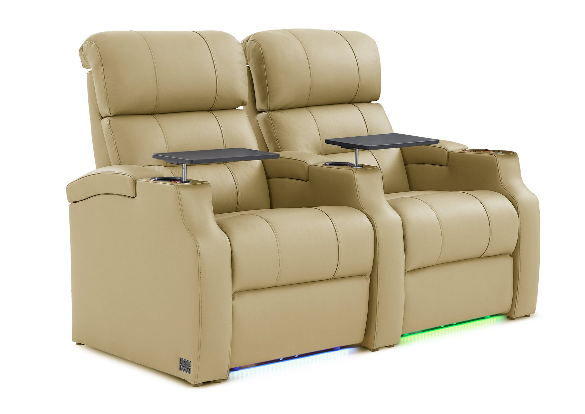 Weilianda Vanguard Power Reclining Loveseat Movie Theater Couch