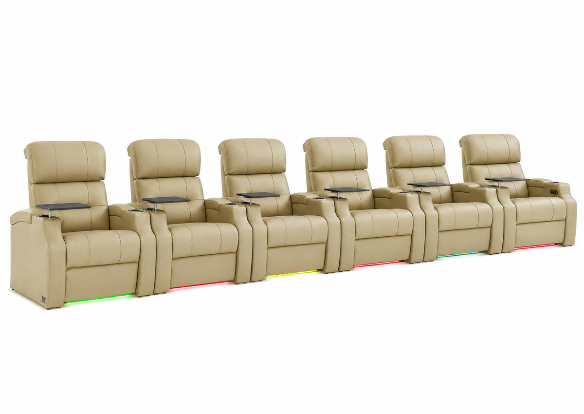 Weilianda Vanguard Series Power Theater Seats 6-seat