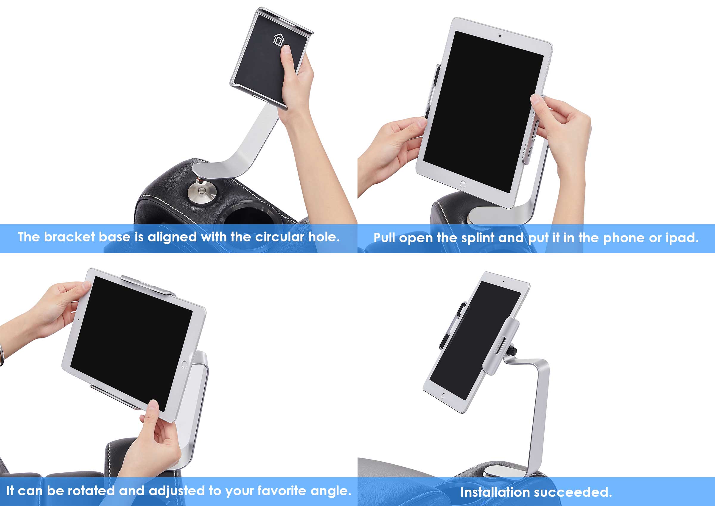 Weilianda Home Theater Tablet & Phone Holder | Adjustable Mount for Flexible Viewing