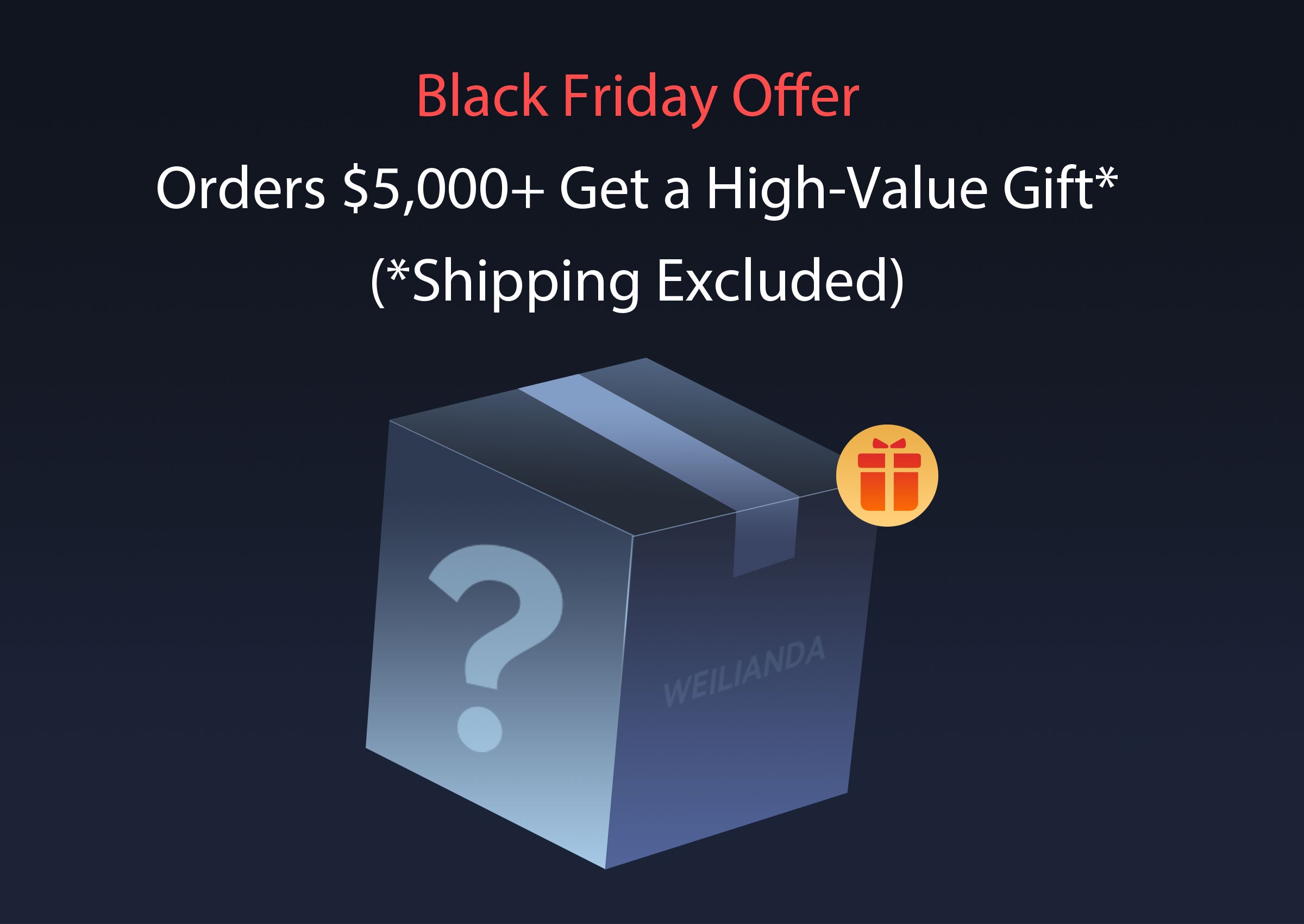 ๐ Exclusive Black Friday Mystery Gift โ Shipping Fee Only