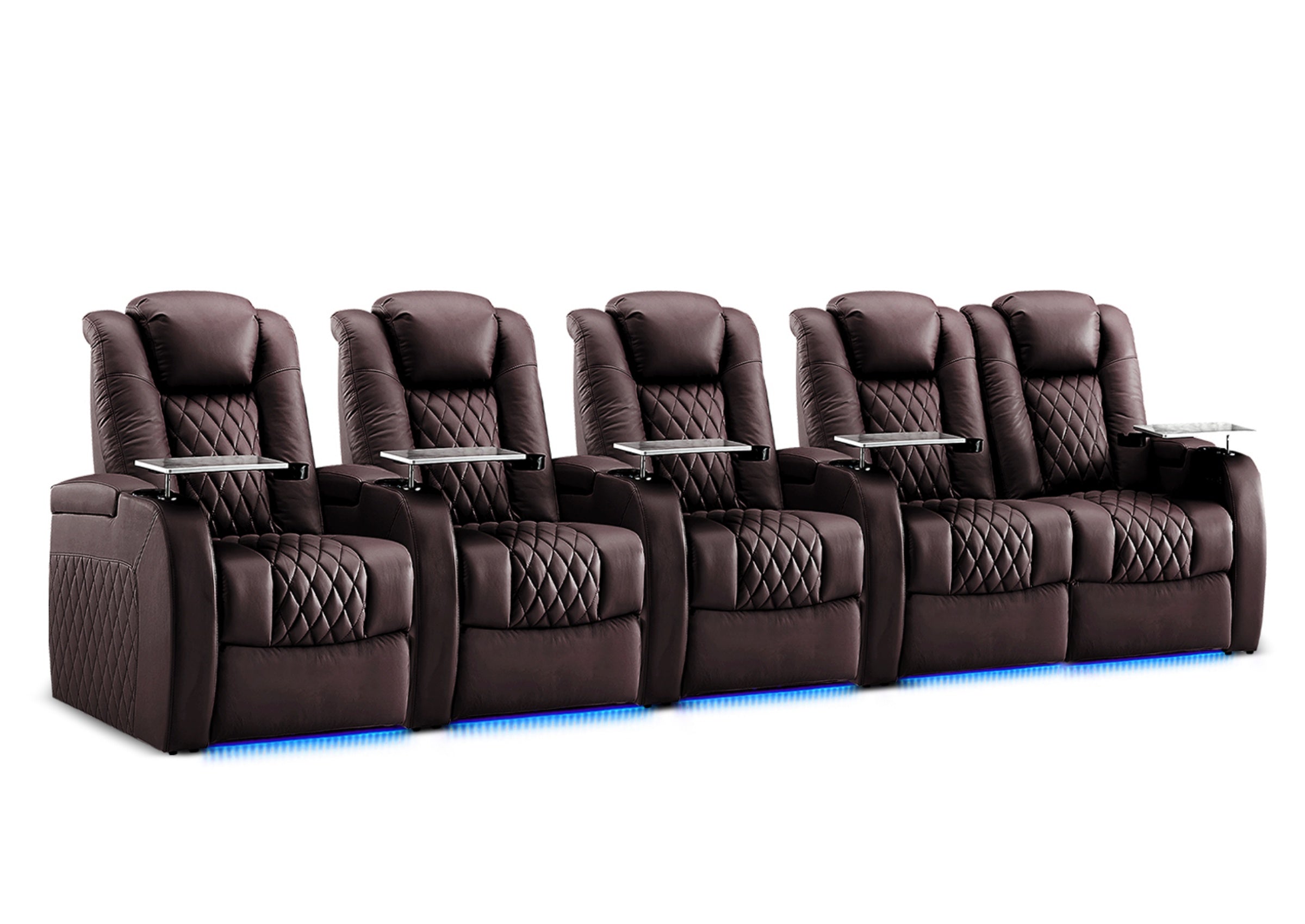 Weilianda Luxury Series Power Home Theater couch 5-seater