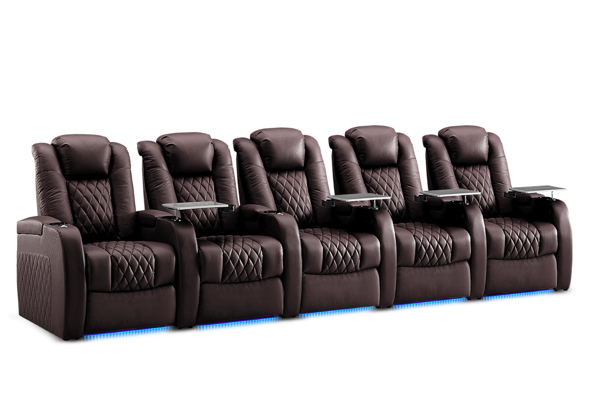 Weilianda Luxury Series Power Home Theater couch 5-seater