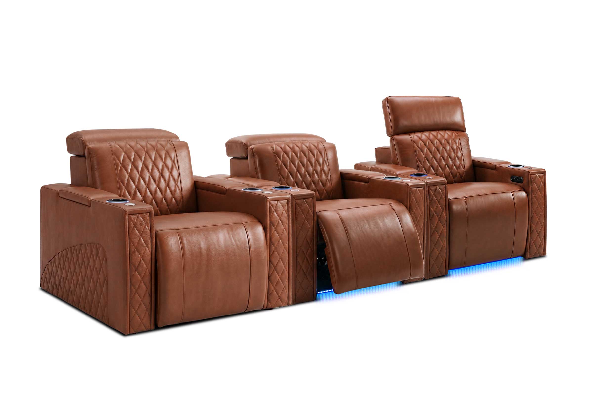 Weilianda RegalNex Series Custom Low-Profile Home Theater Seat | Wall Hugger Recliner