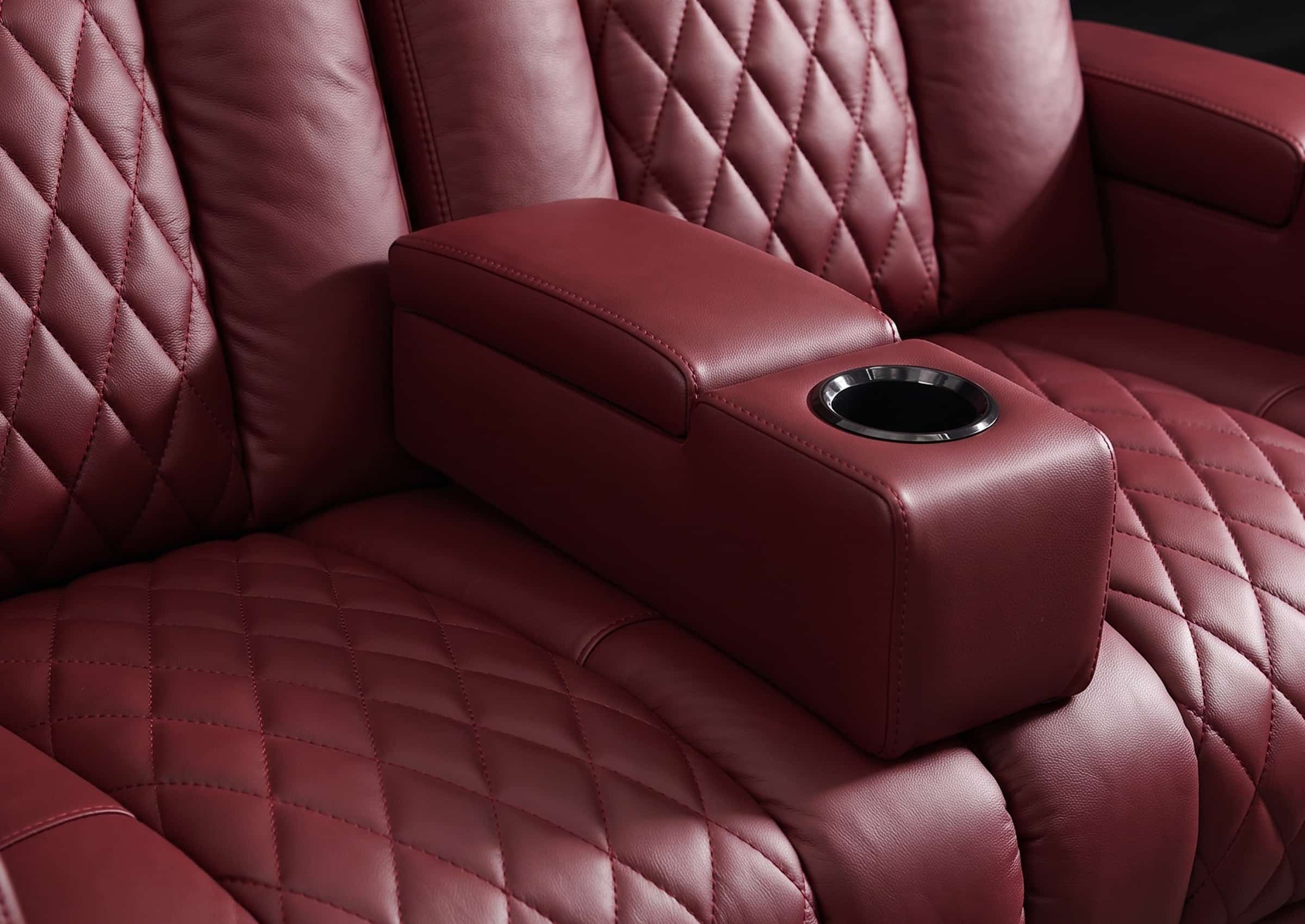Custom Armrest Insert for Theater Recliner | Center Cup Holder Insert
