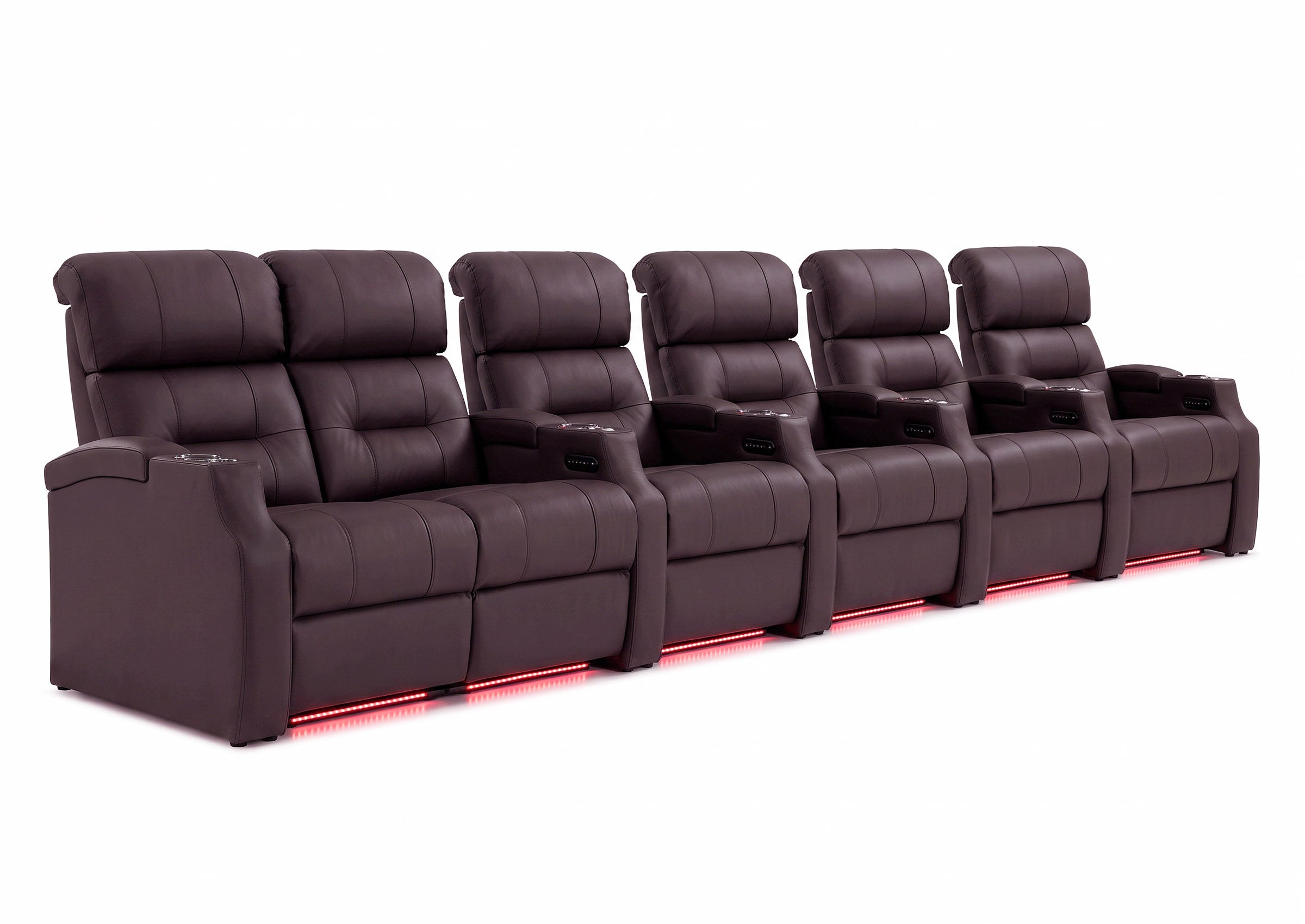 Weilianda Vanguard Series Power Theater Seats 6-seat