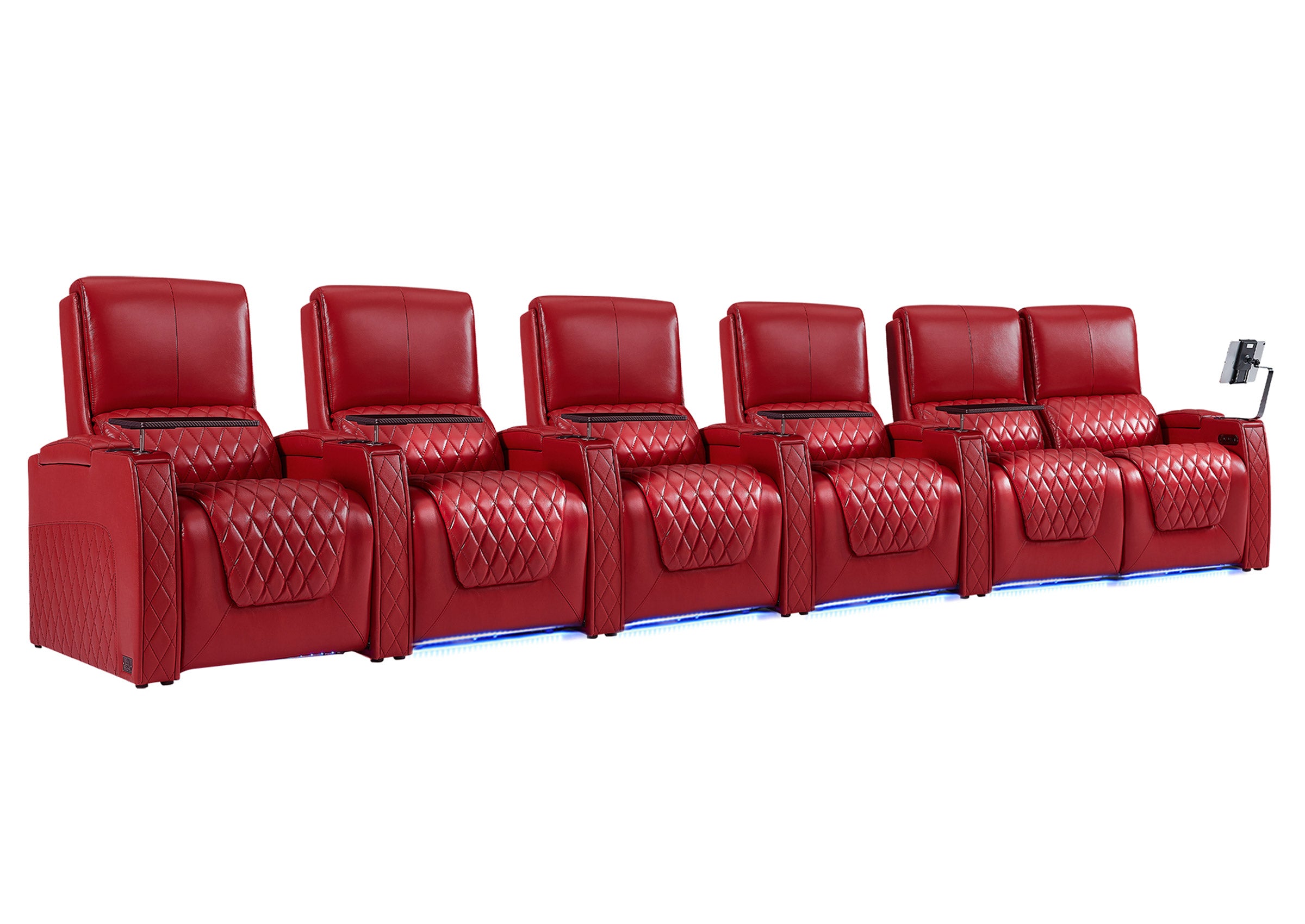 Weilianda AstroUltra Series Movie Theater Reclining Seats 6-Seat | Premium Leather & Zero Gravity