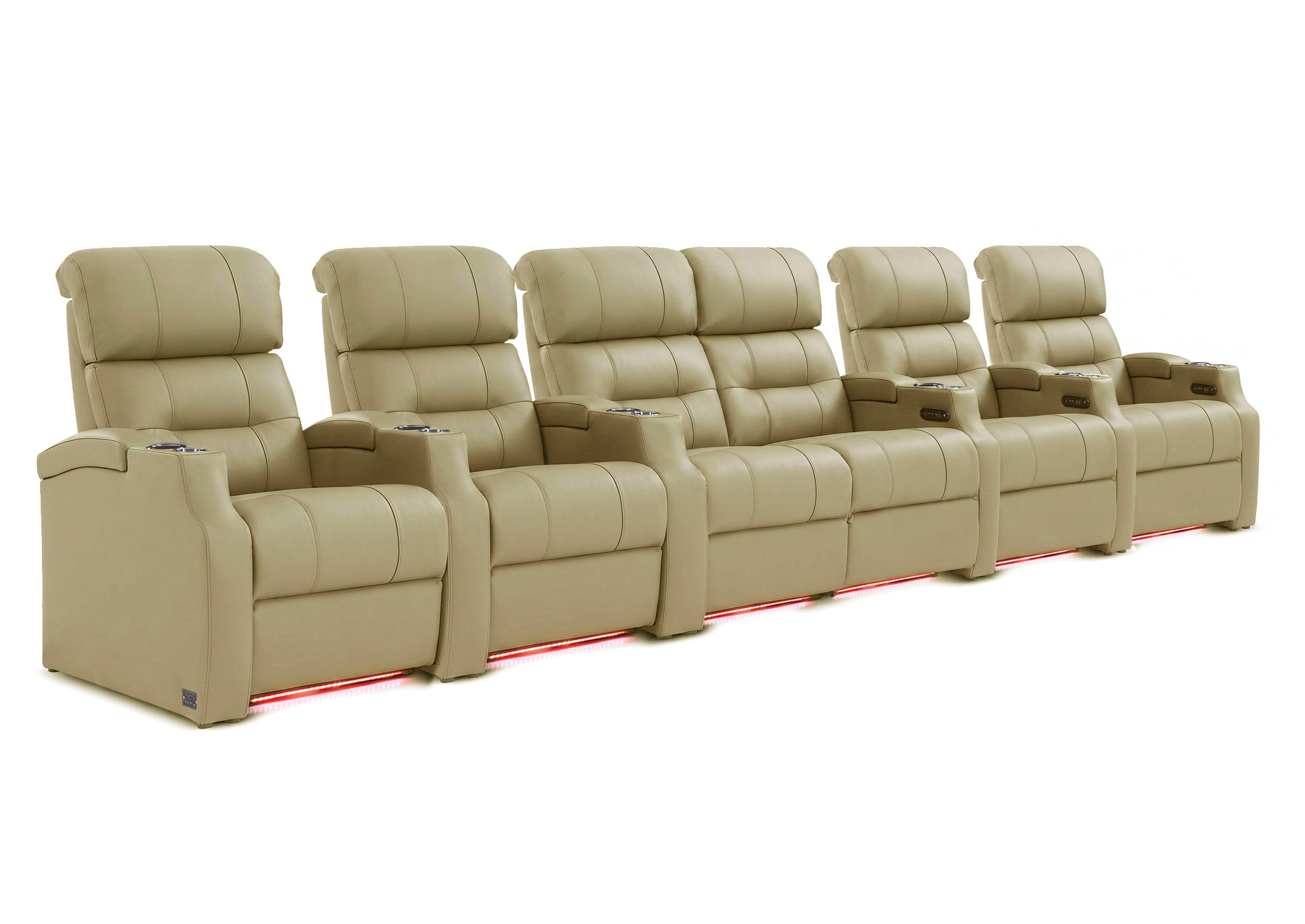 Weilianda Vanguard Series Power Theater Seats 6-seat
