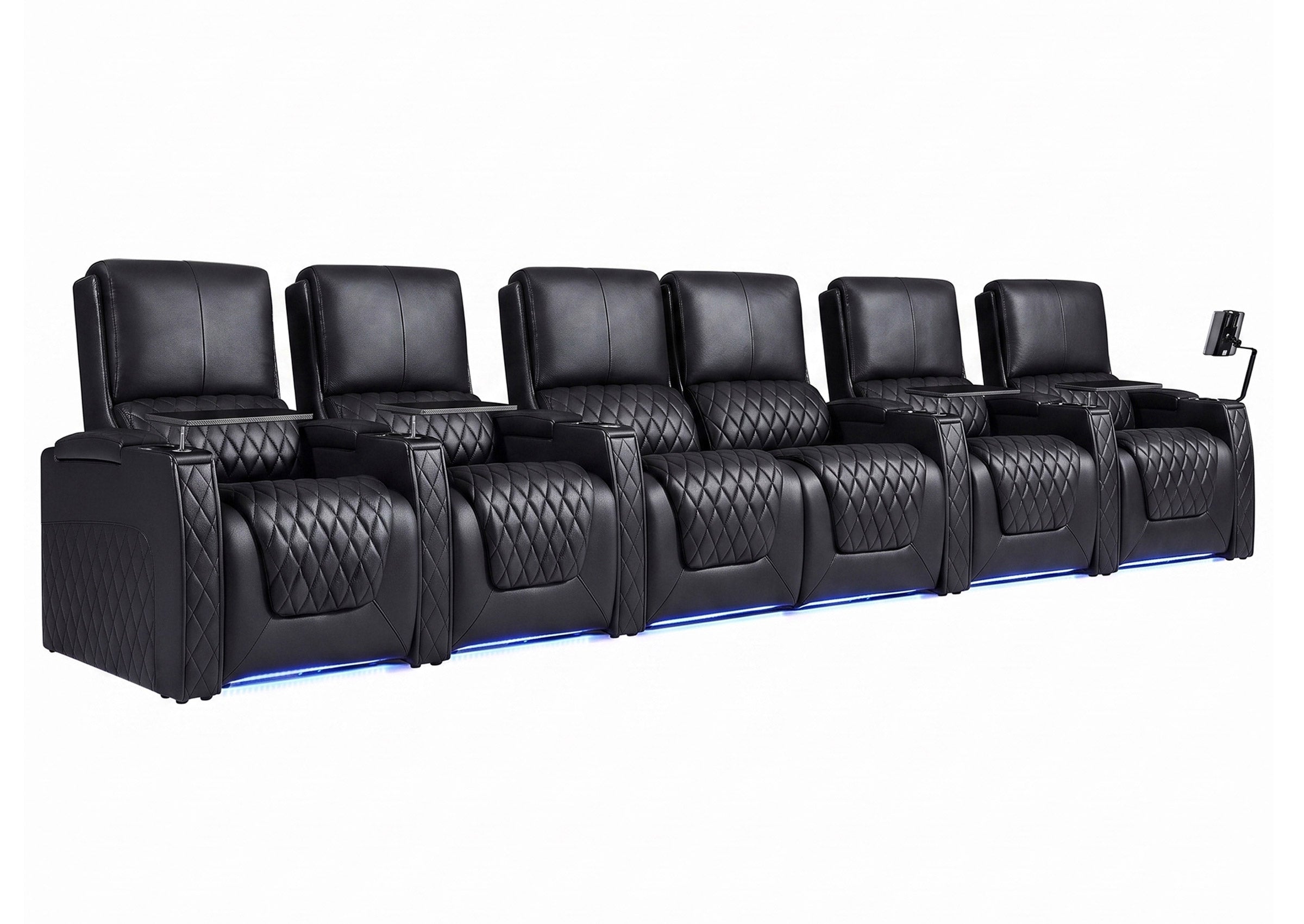 Weilianda AstroUltra Series Movie Theater Reclining Seats 6-Seat | Premium Leather & Zero Gravity