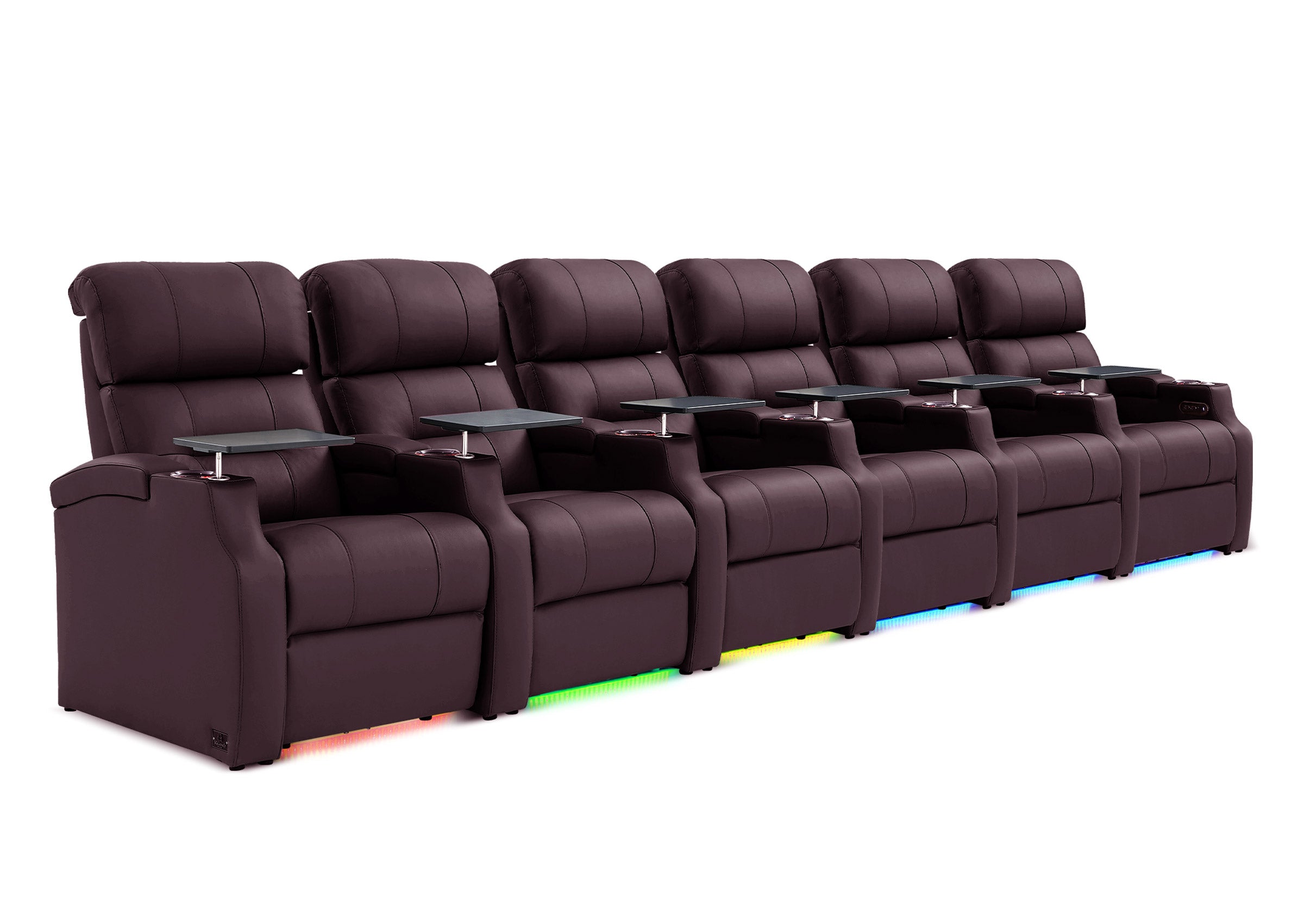 Weilianda Vanguard Series Power Theater Seats 6-seat