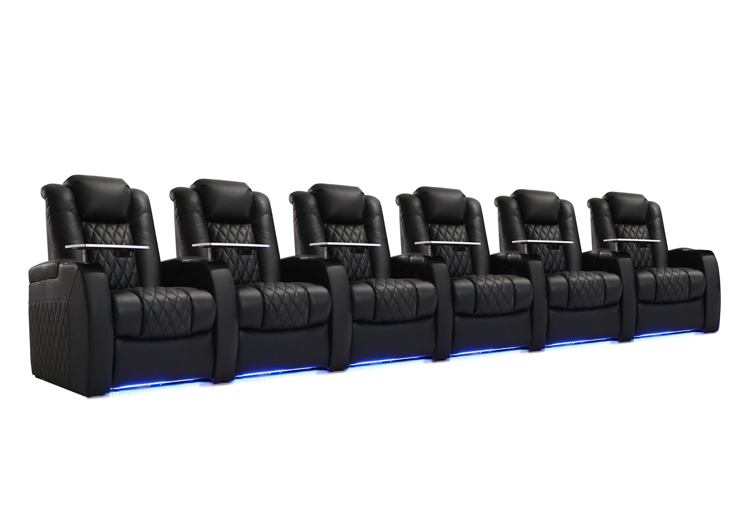 Weilianda Luxury Series Power Theater Seats for Home 6-seat