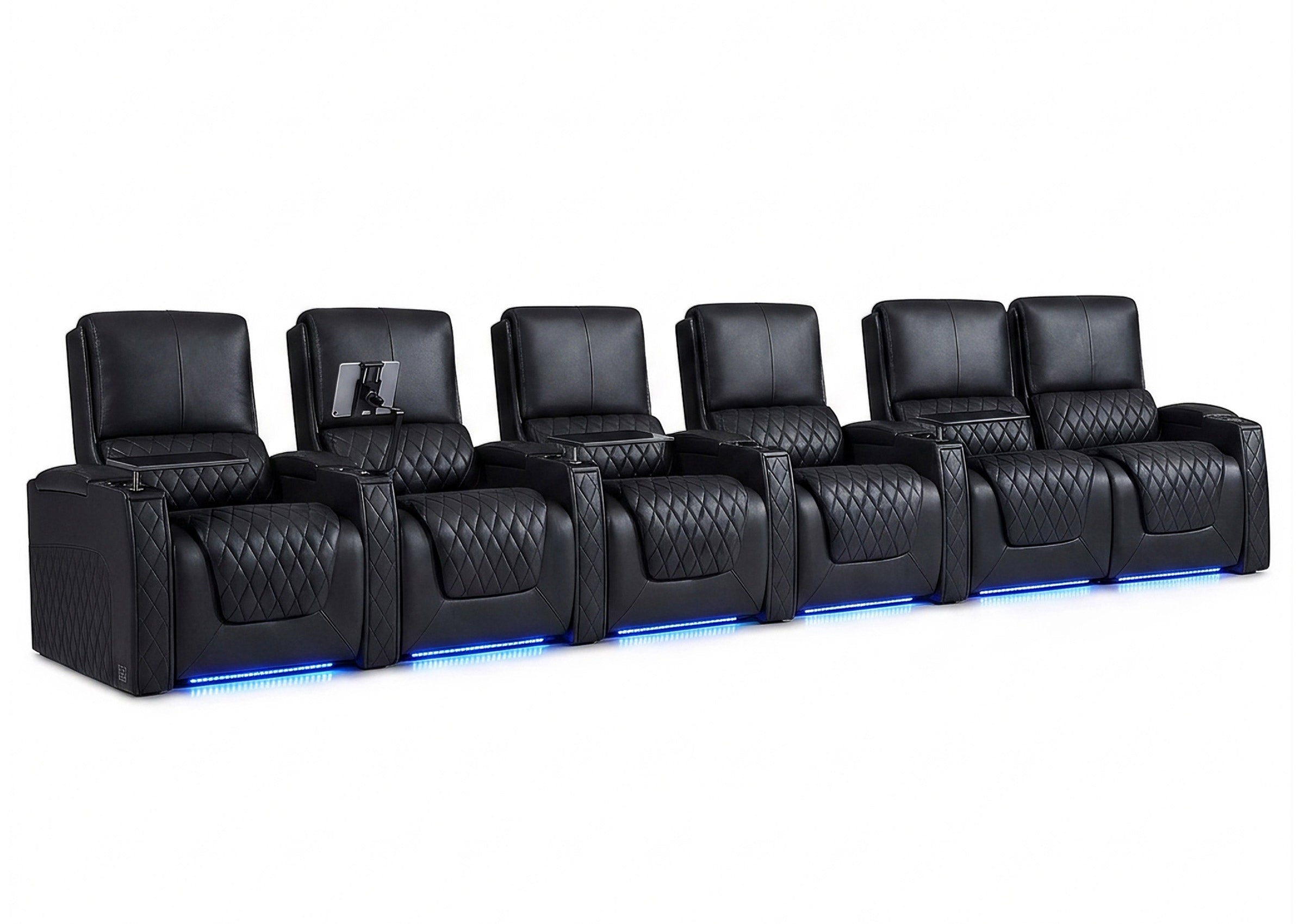 Weilianda AstroUltra Series Movie Theater Reclining Seats 6-Seat | Premium Leather & Zero Gravity