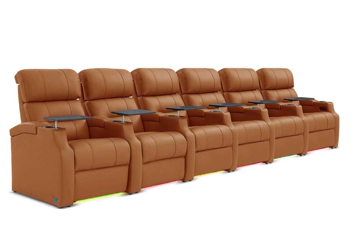 Weilianda Vanguard Series Power Theater Seats 6-seat