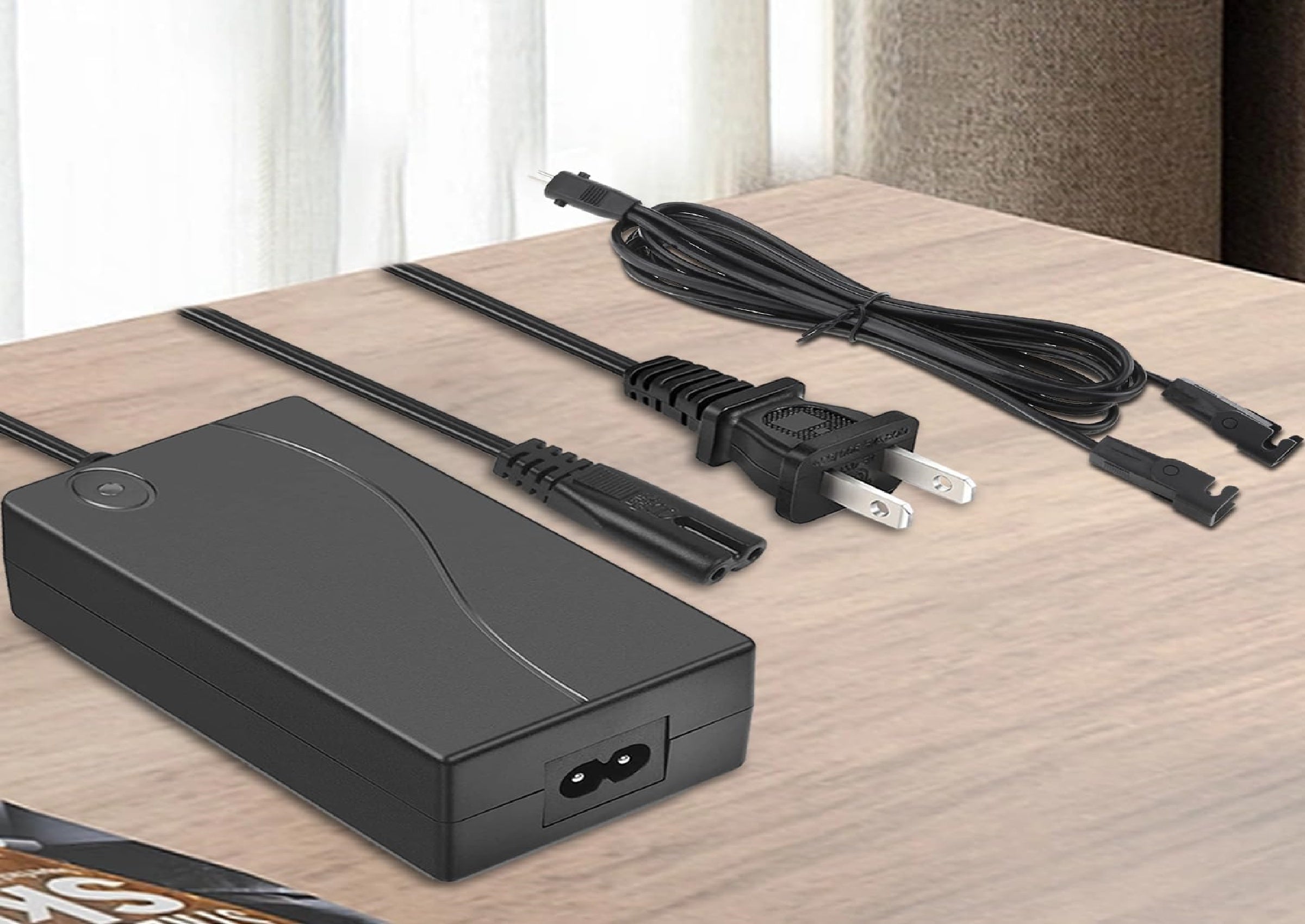 Electric Recliner Power Adapter with AC Power Cord & Extension Cable