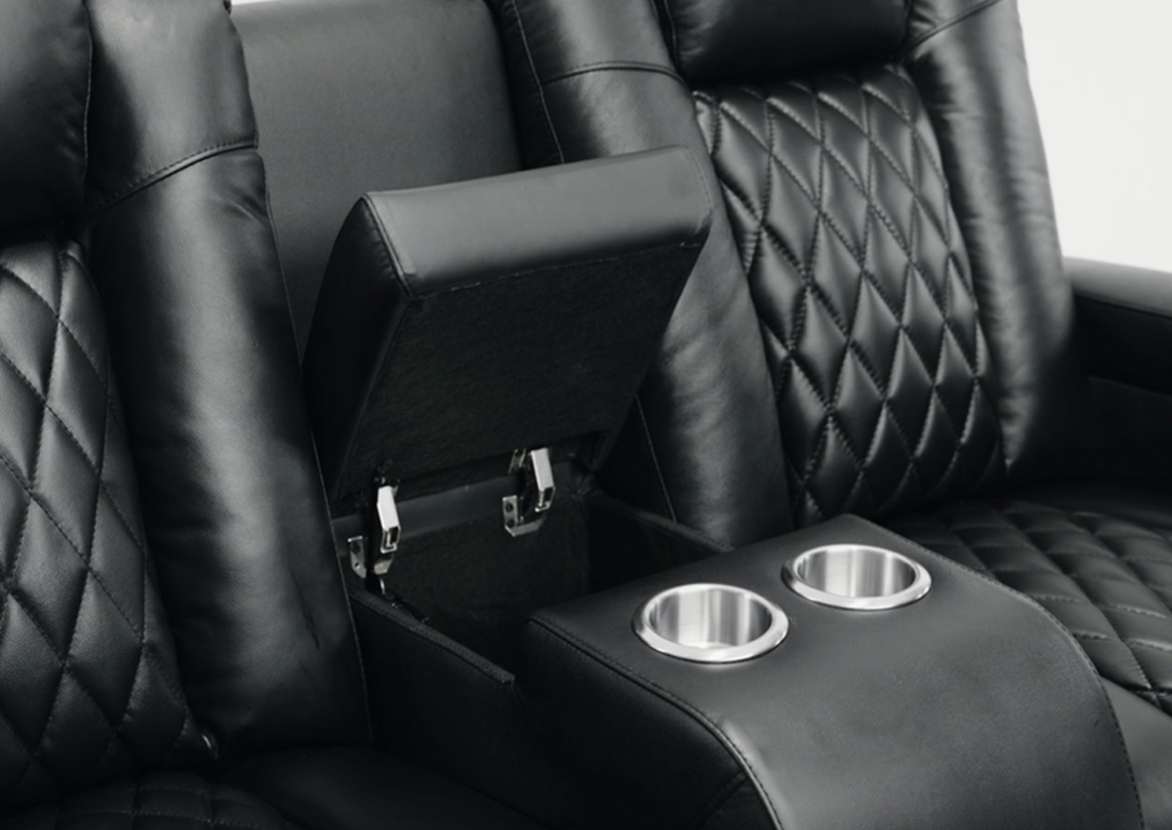 Weilianda Luxury Series Home Theater Seating with Center Storage Console