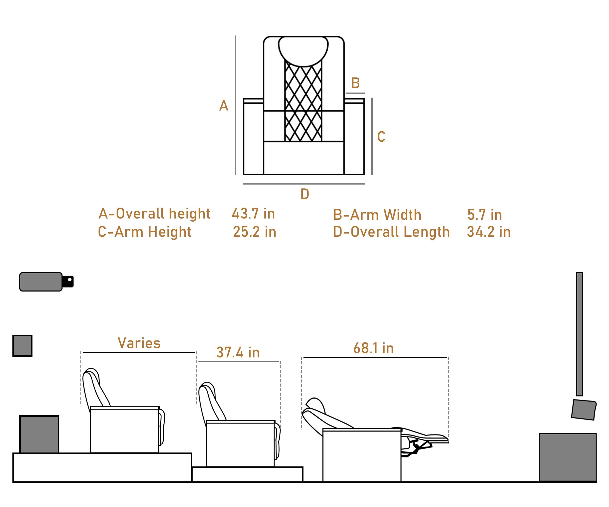 dimension-single-seat