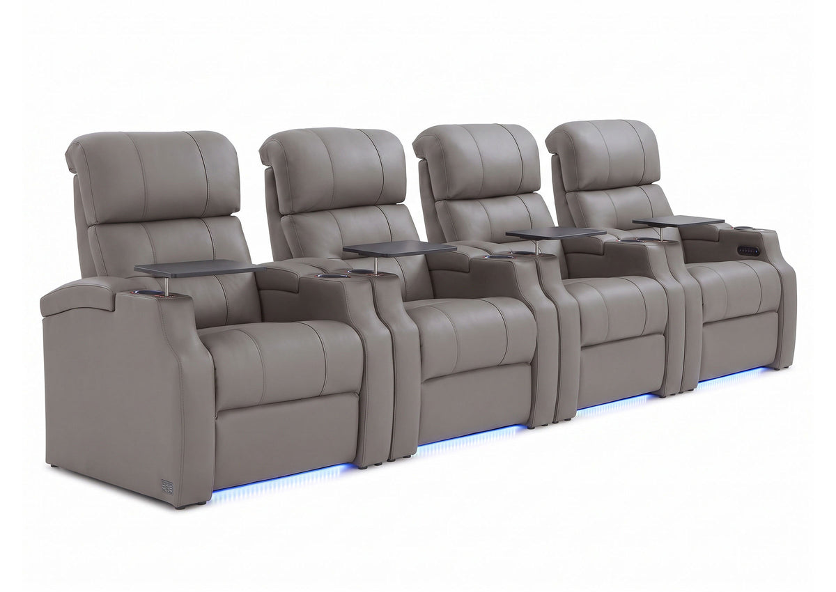Weilianda Vanguard Series Movie Room Recliner Sofa 4 Seats