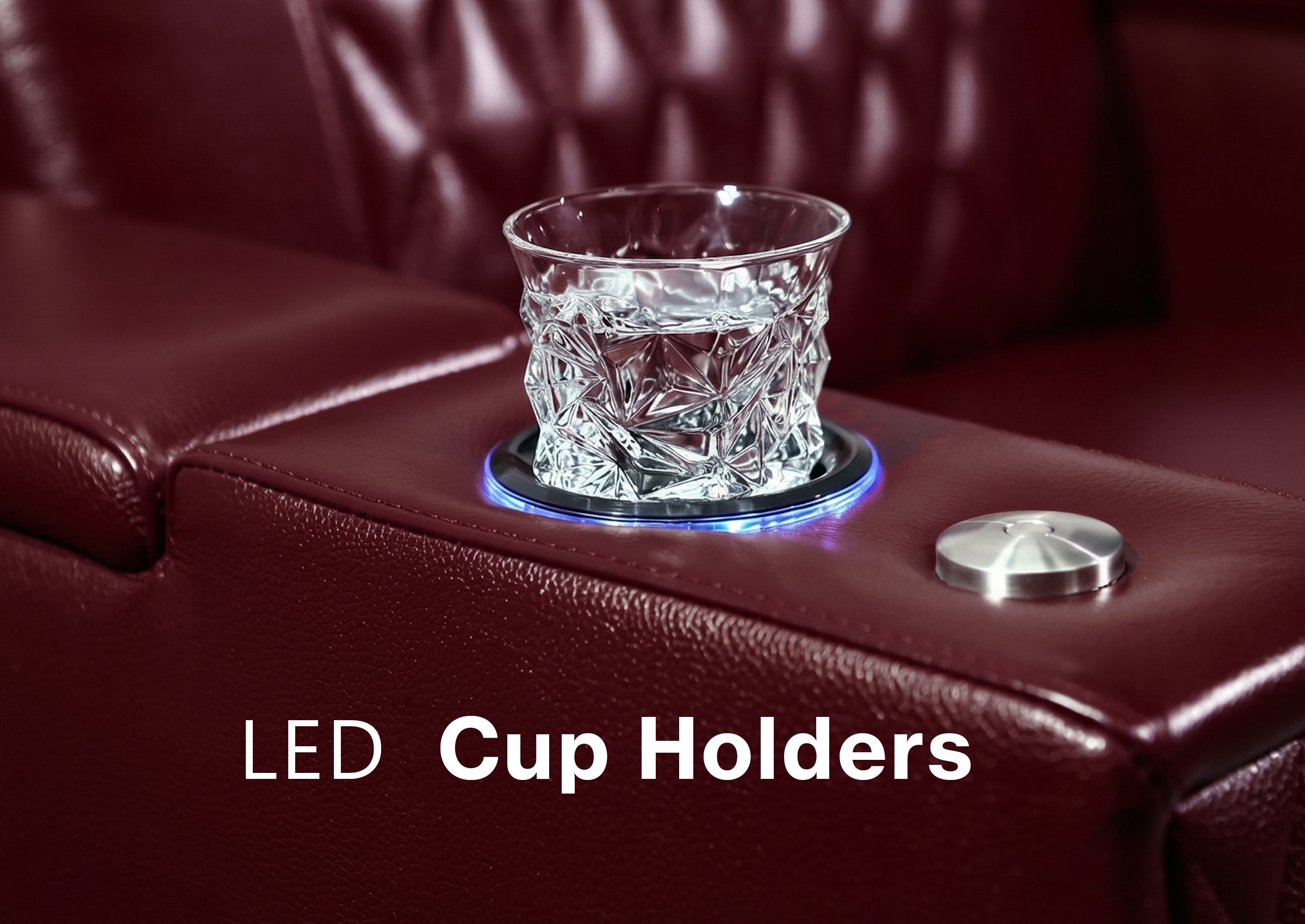 Weilianda RegalNex Series Custom Low-Profile Home Theater Seat | Wall Hugger Recliner