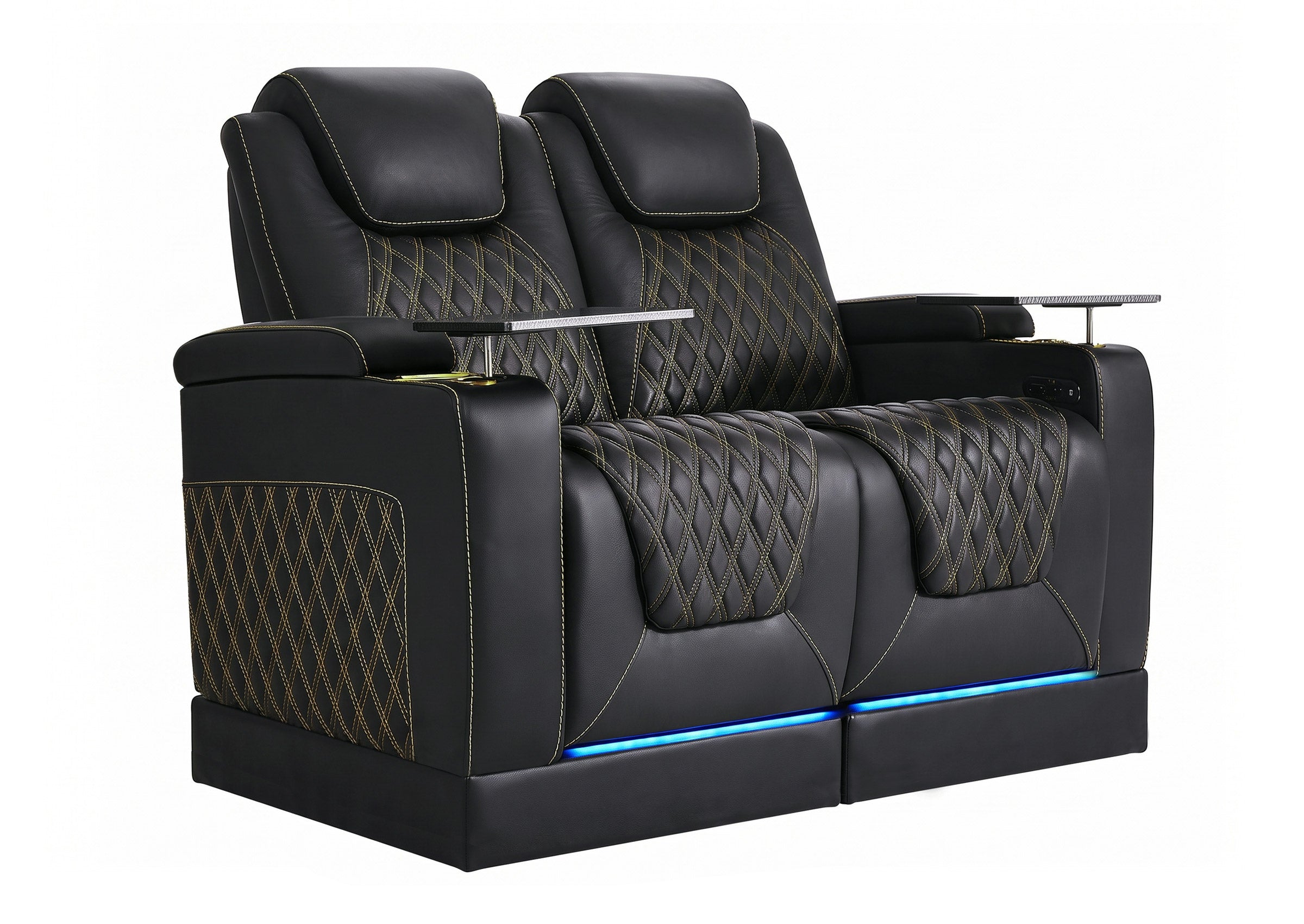 Weilianda Chic Riser Series 2-Seat Power Recliner | Adjustable Headrest & Footrest
