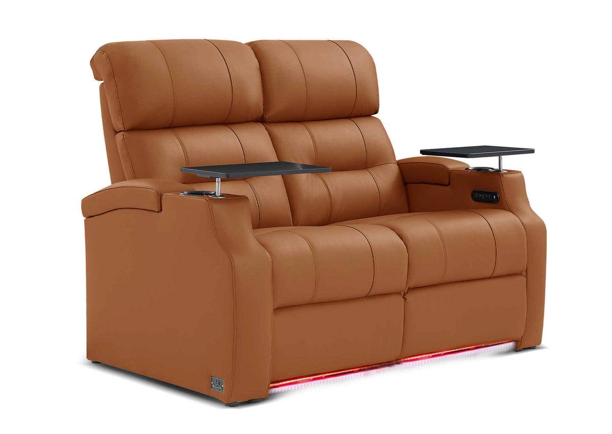 Weilianda Vanguard Power Reclining Loveseat Movie Theater Couch