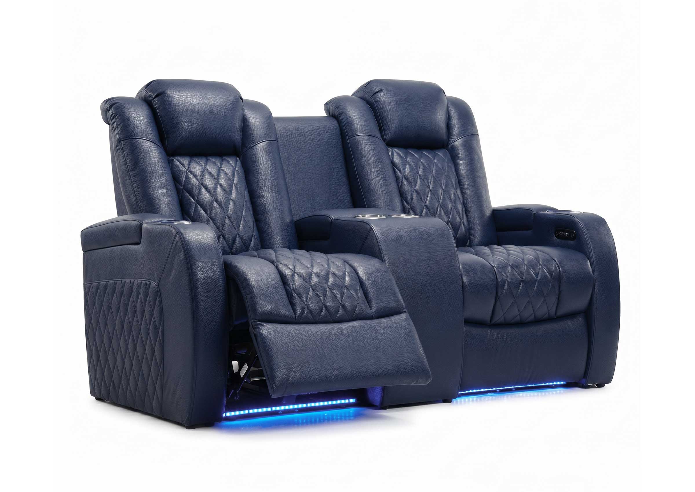 Weilianda Luxury Series Home Theater Seating with Center Storage Console