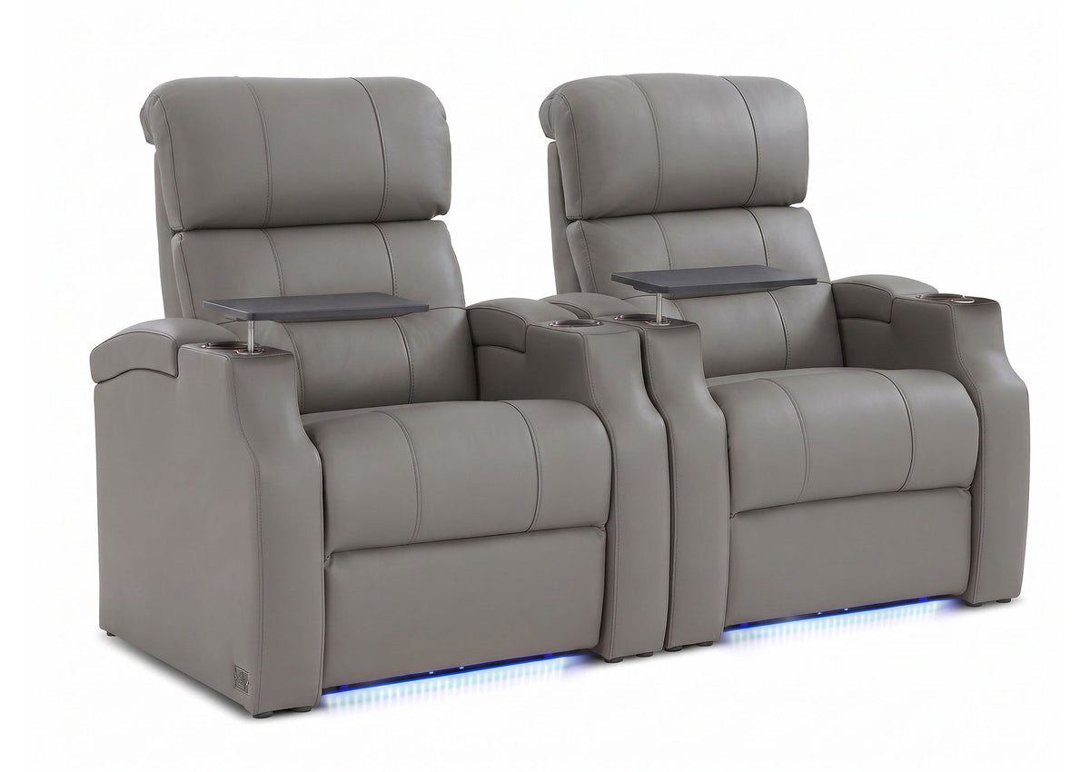 Weilianda Vanguard Power Reclining Loveseat Movie Theater Couch