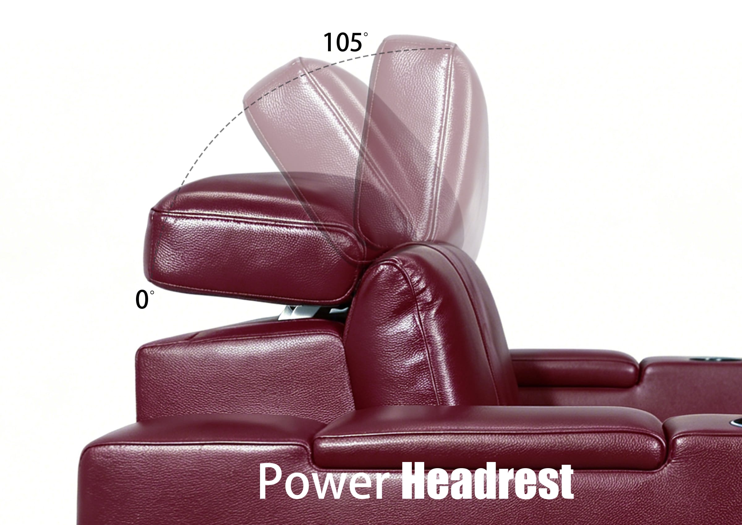 Weilianda RegalNex Series Custom Low-Profile Home Theater Seat | Wall Hugger Recliner