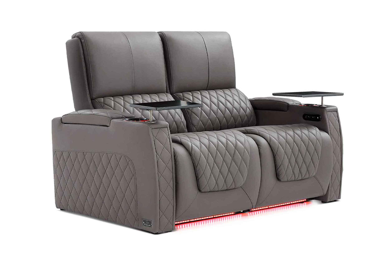 Weilianda AstroUltra XL Series – Big & Tall Design Two Seat Recliner Seats | Power Headrest for Media Room