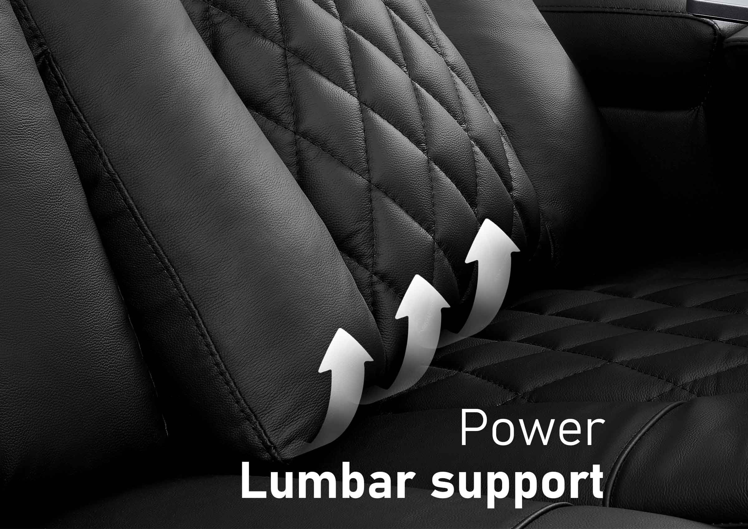 power lumbar supporrt features
