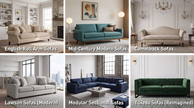 Types of Couches for Different Projects