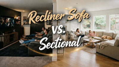 Recliner Sofa vs Sectional Sofa comparison
