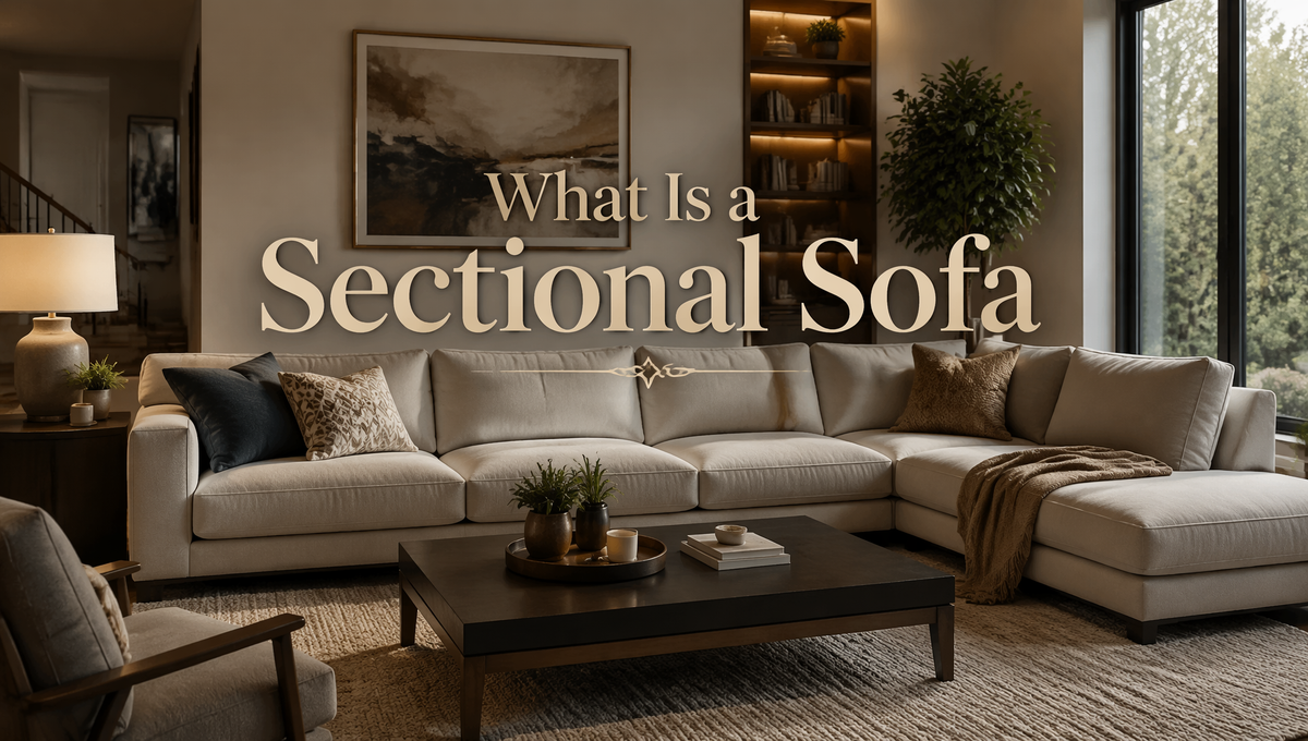 what is a sectional sofa in a modern living room